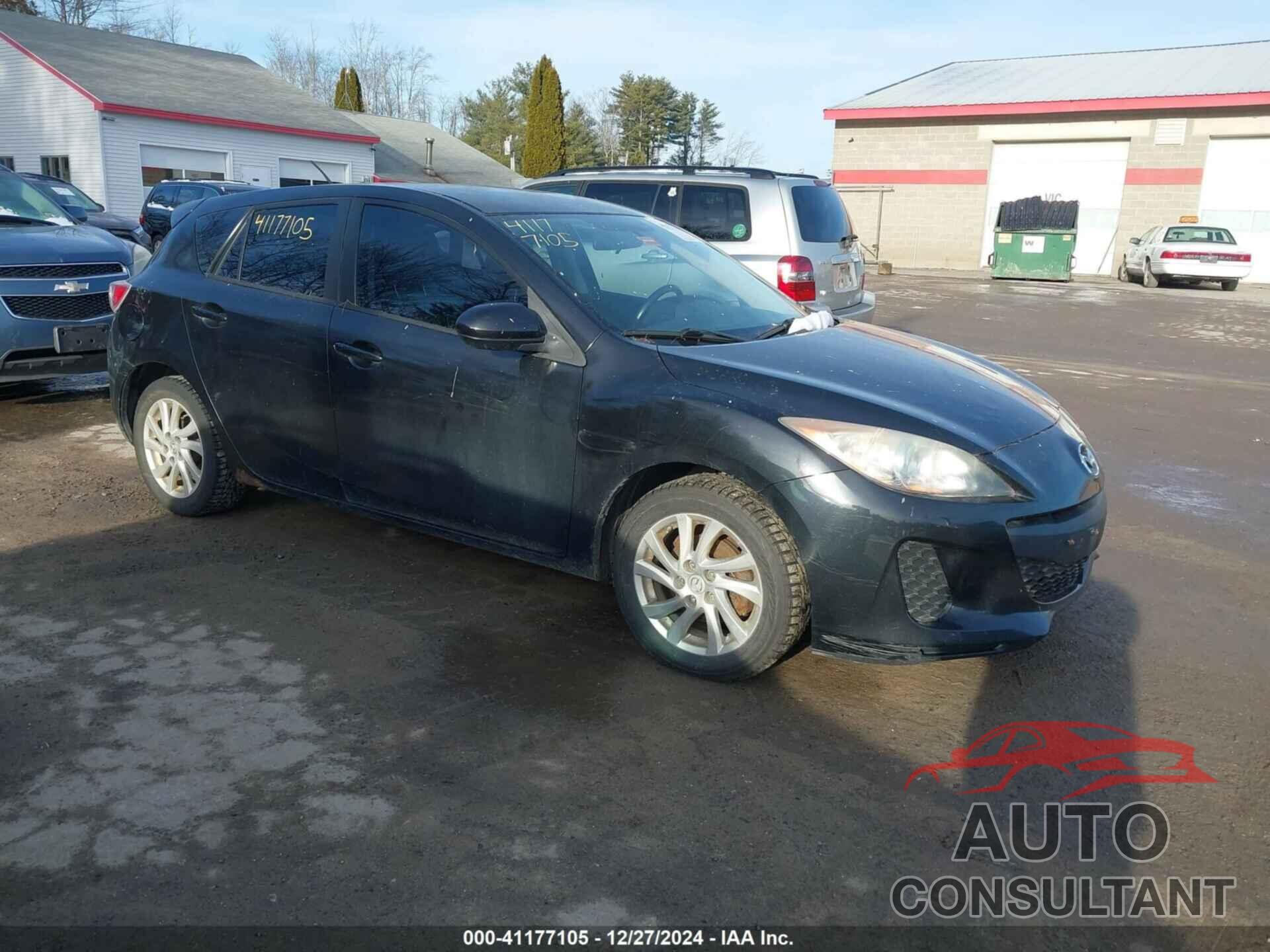 MAZDA MAZDA3 2012 - JM1BL1L87C1608703