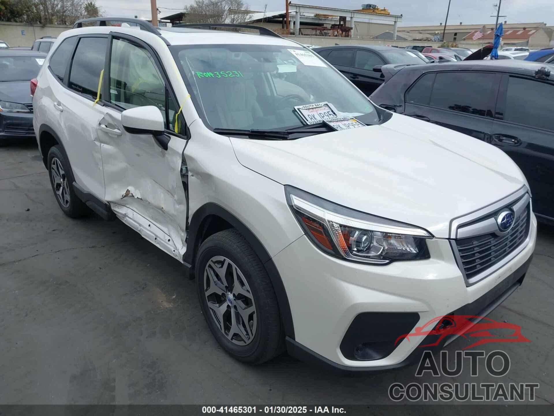 SUBARU FORESTER 2019 - JF2SKAGC6KH532724