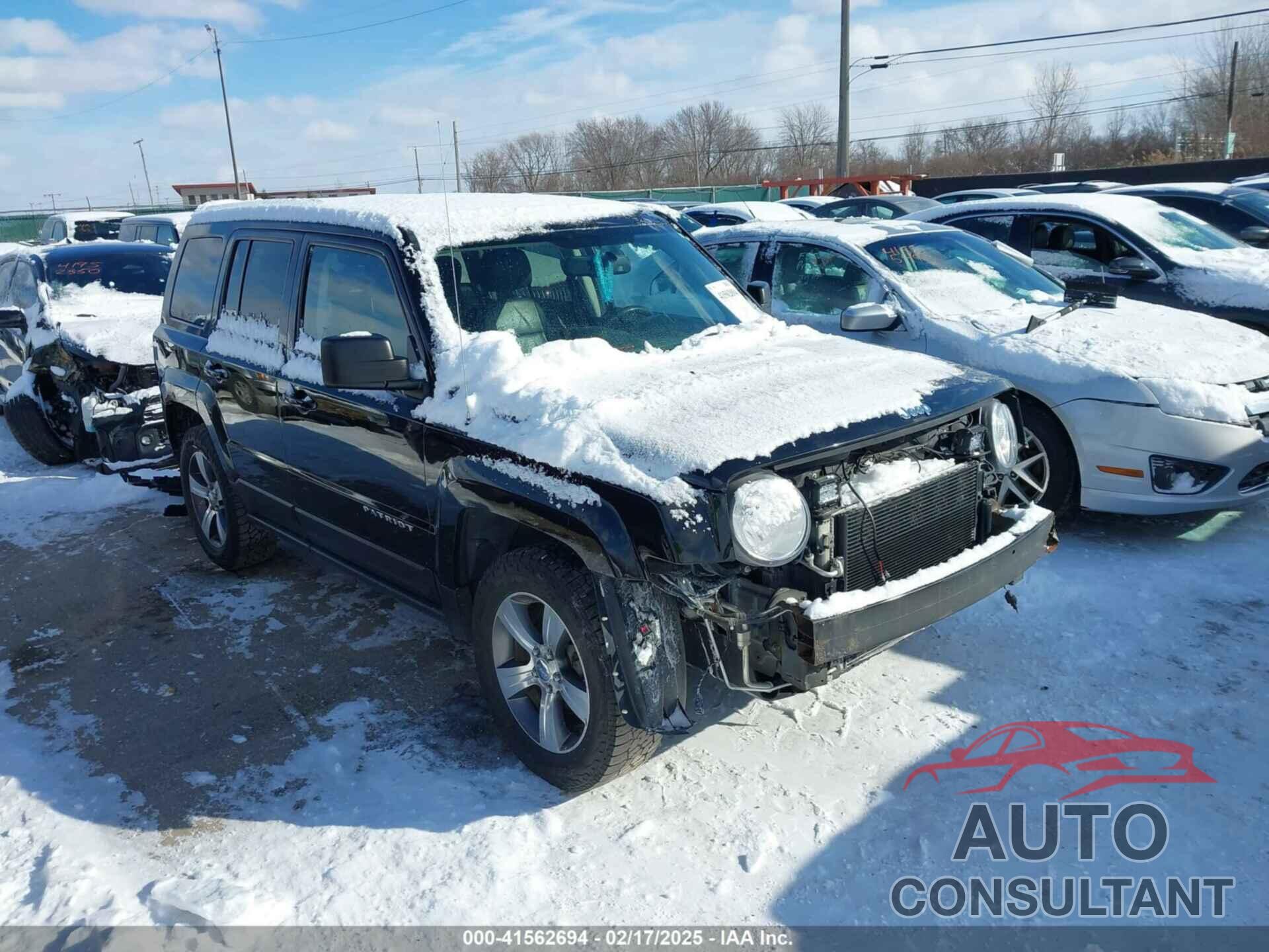 JEEP PATRIOT 2017 - 1C4NJRFB3HD206045