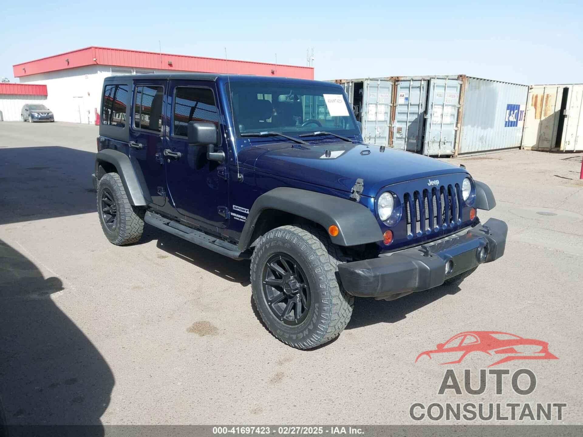JEEP WRANGLER UNLIMITED 2013 - 1C4BJWDG9DL542962
