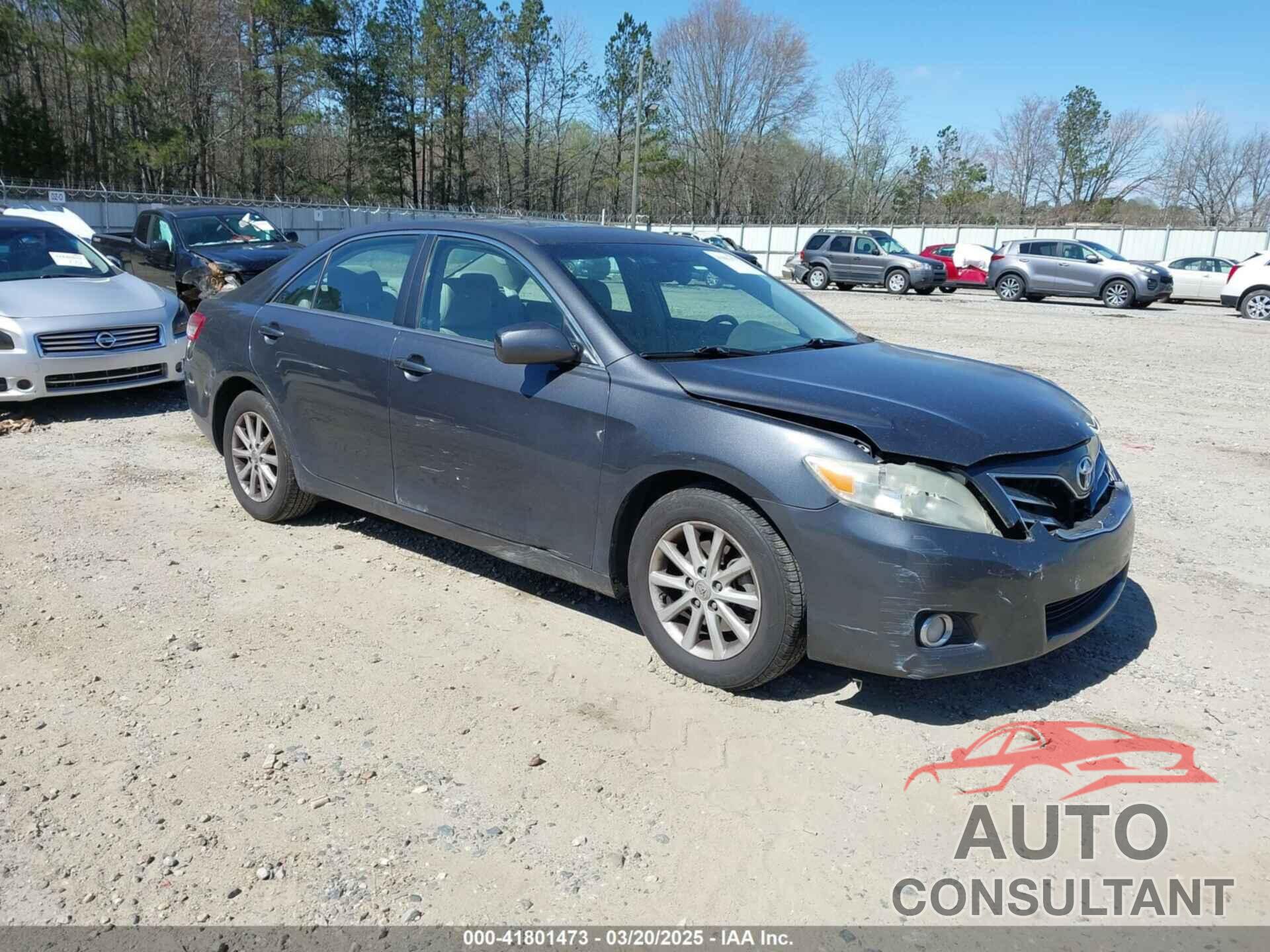TOYOTA CAMRY 2011 - 4T1BF3EK8BU138251