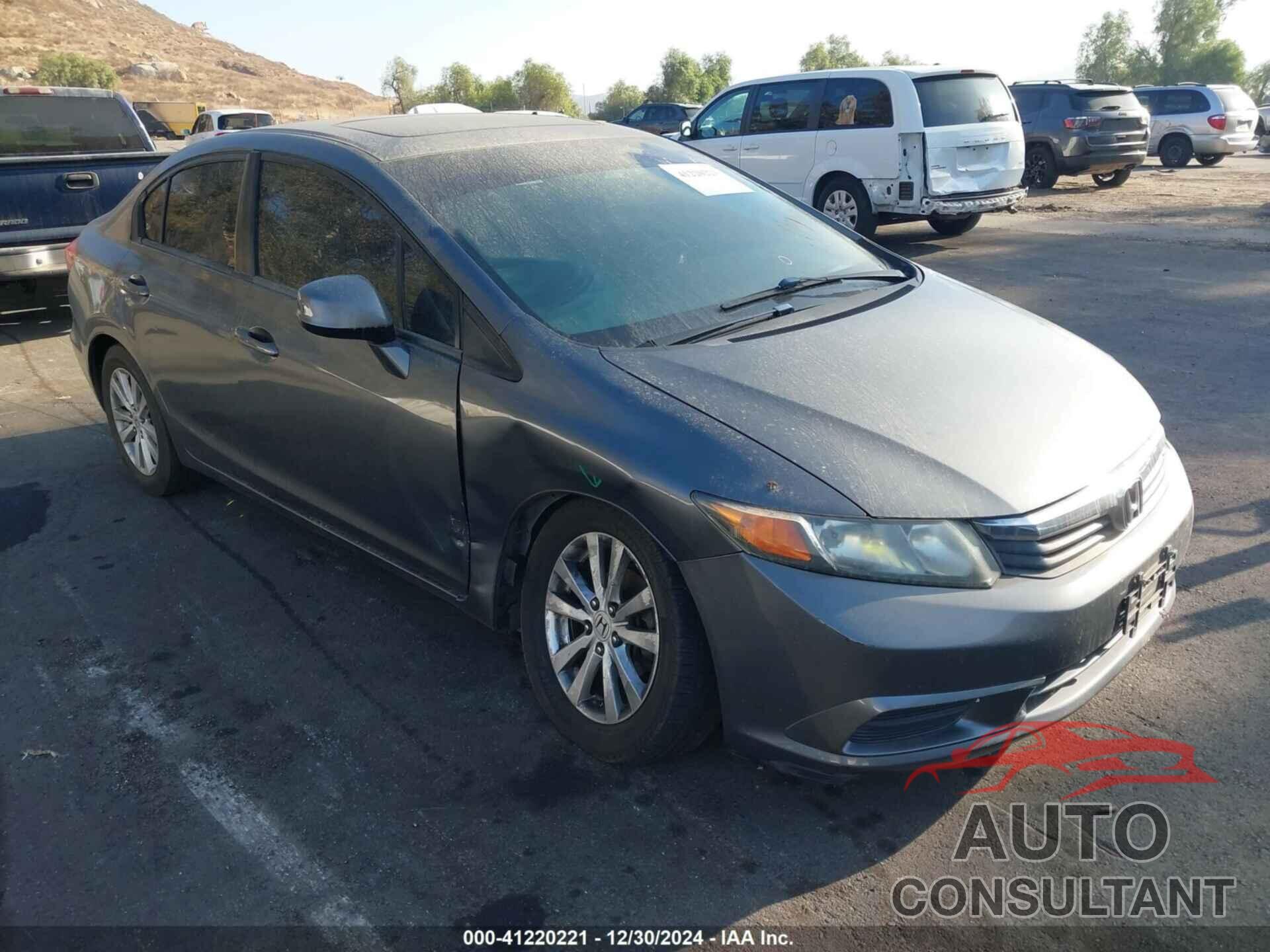 HONDA CIVIC 2012 - 19XFB2F87CE334373