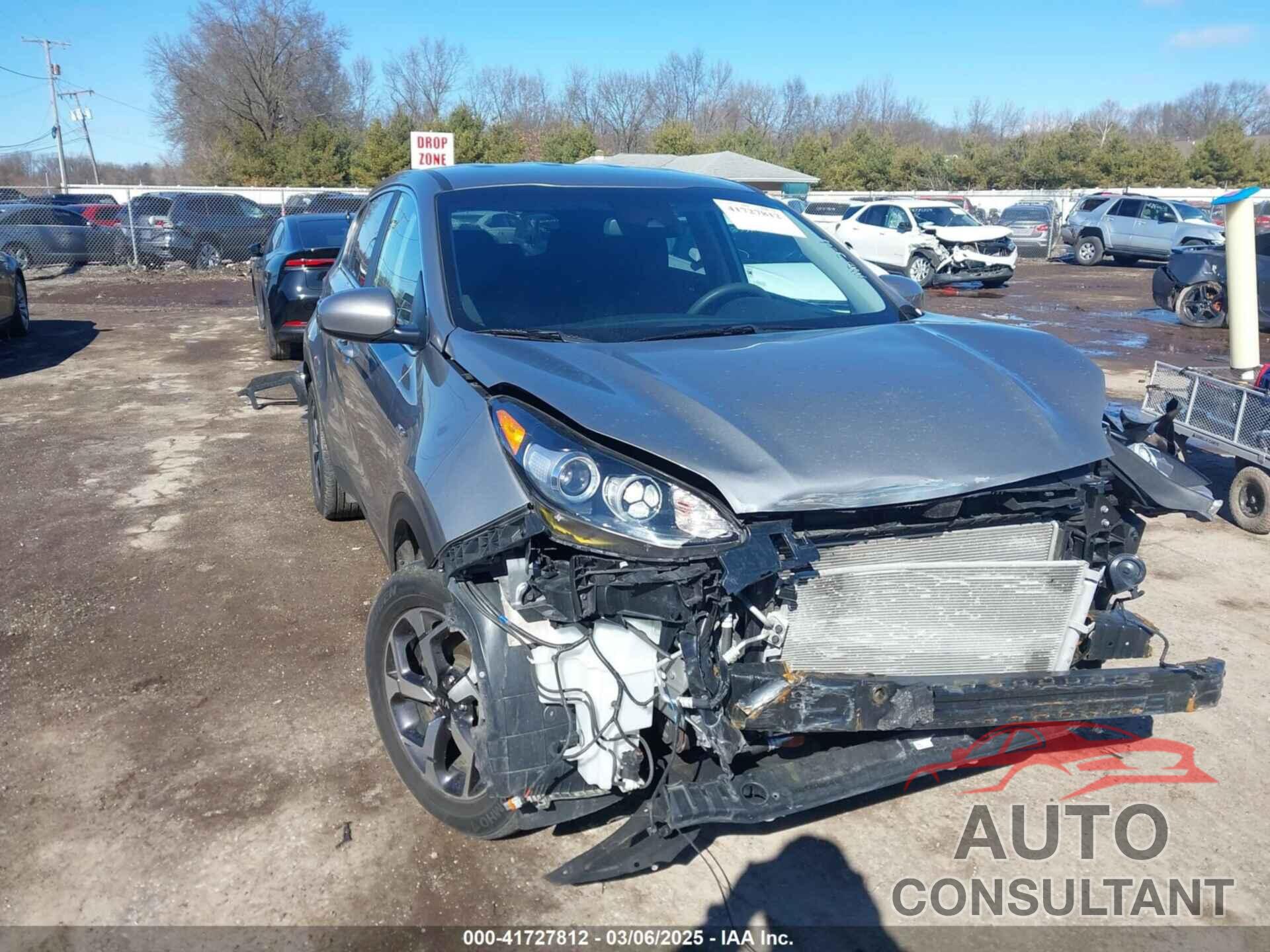 KIA SPORTAGE 2022 - KNDPMCAC3N7996924