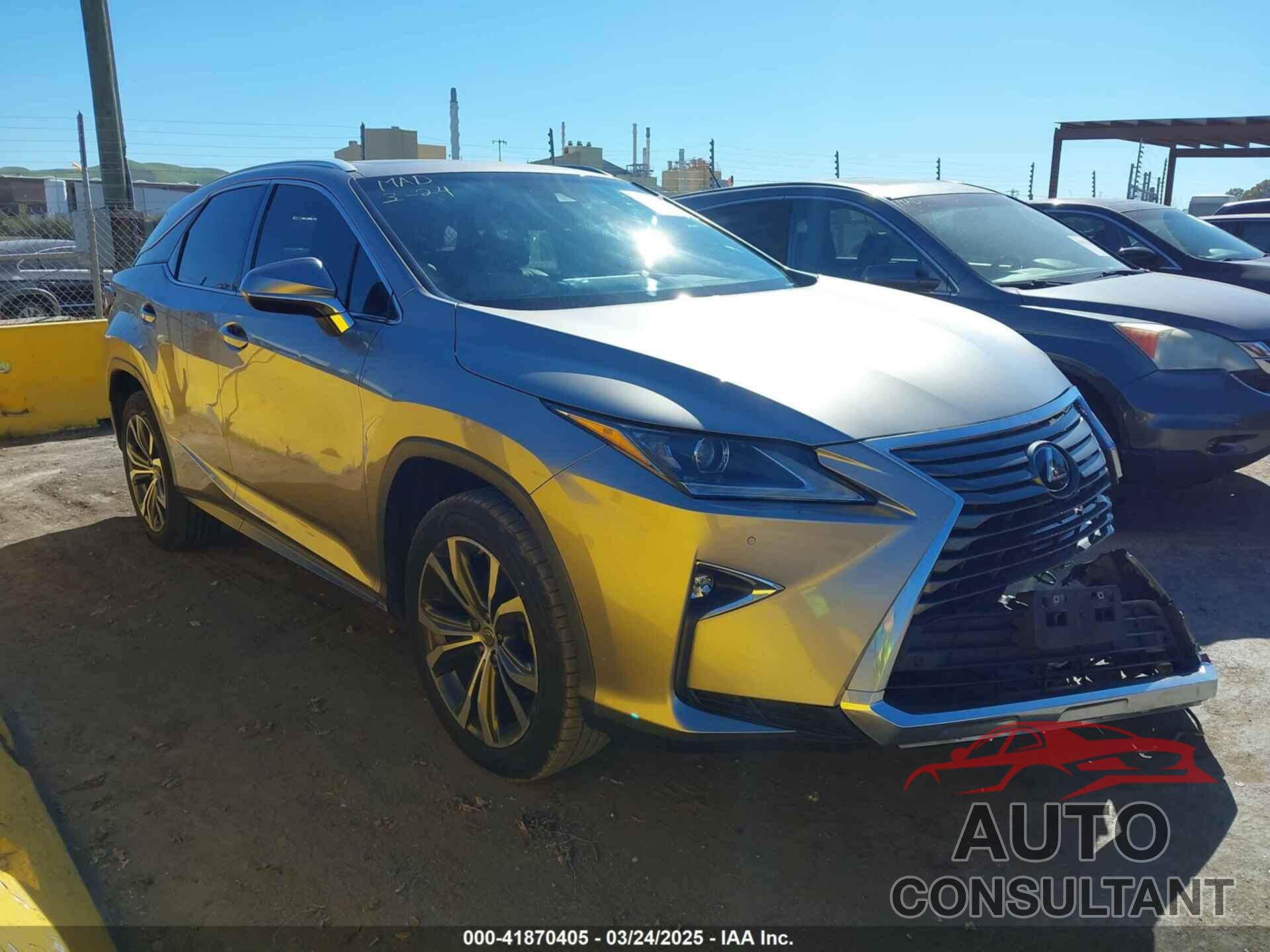 LEXUS RX 350 2017 - 2T2BZMCA2HC057453