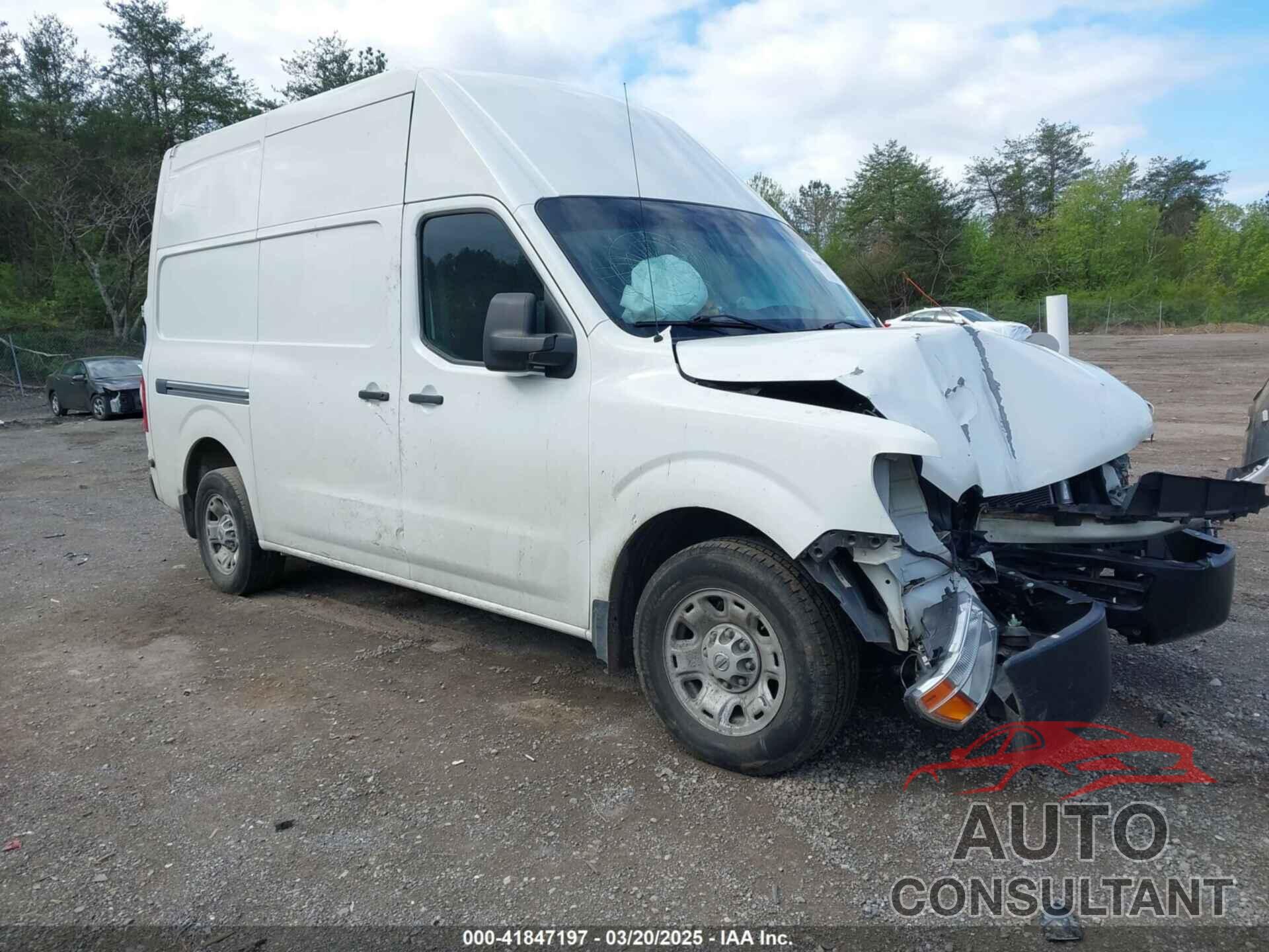 NISSAN NV CARGO NV2500 HD 2021 - 1N6BF0LYXMN800271