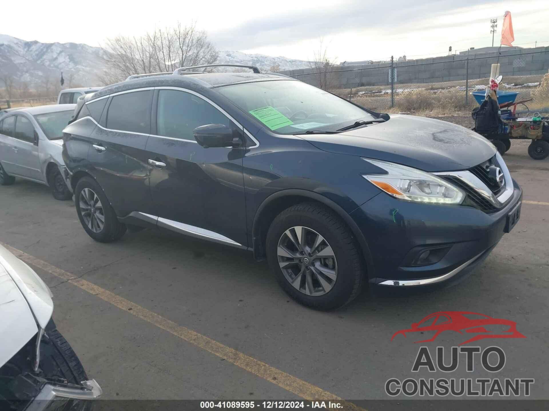 NISSAN MURANO 2017 - 5N1AZ2MH1HN186874