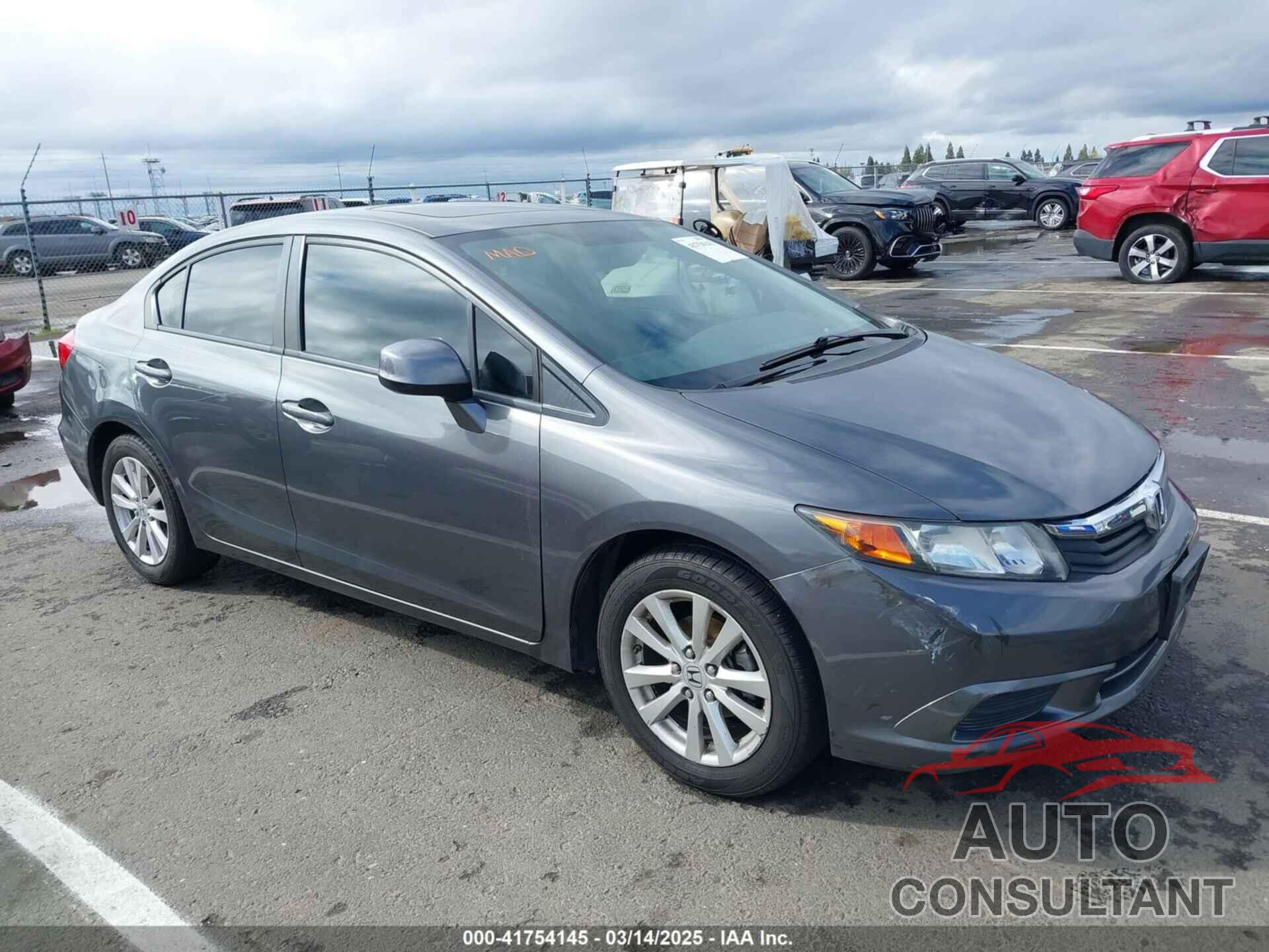 HONDA CIVIC 2012 - 19XFB2F92CE313973