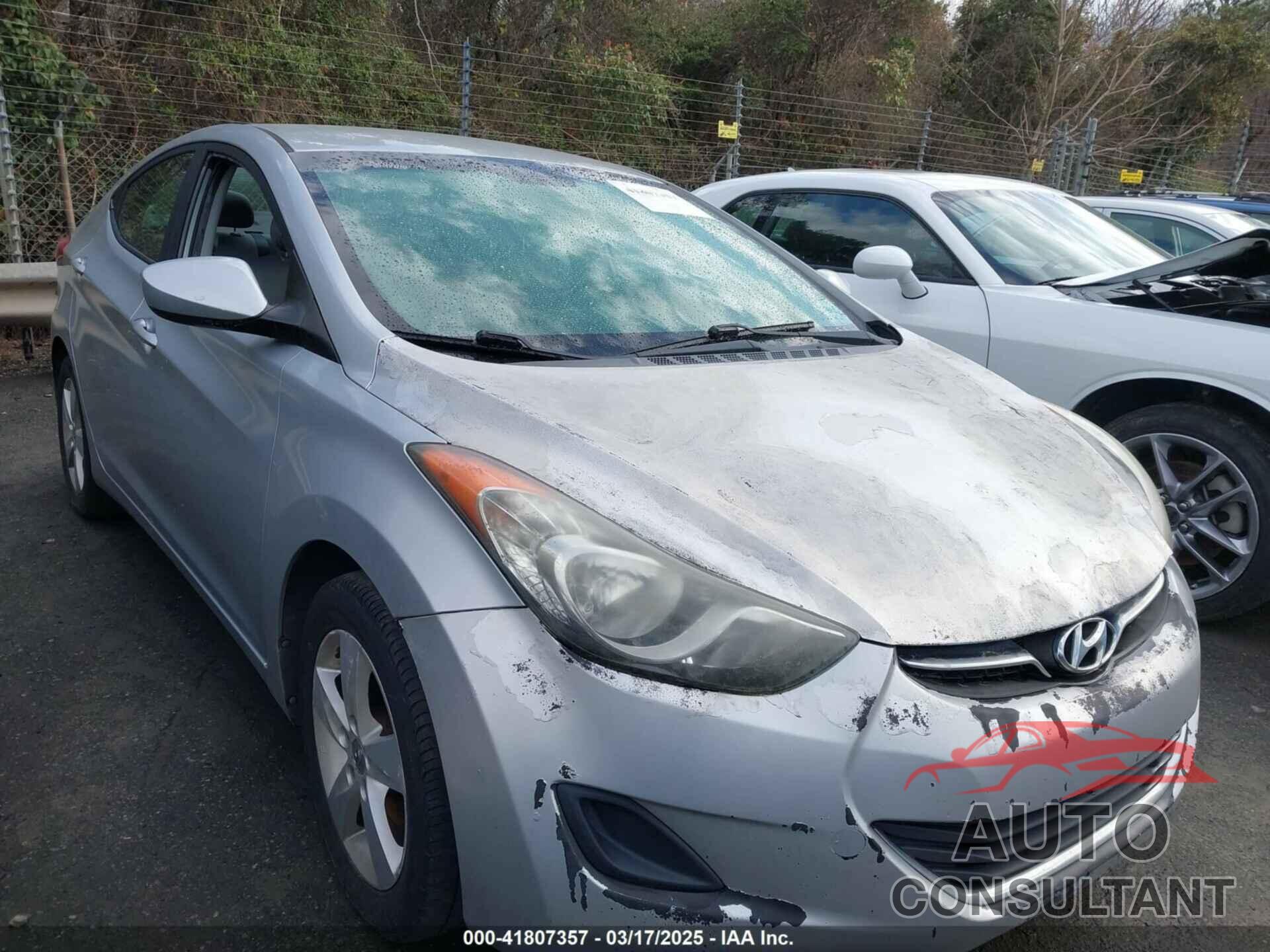 HYUNDAI ELANTRA 2011 - 5NPDH4AE4BH041748