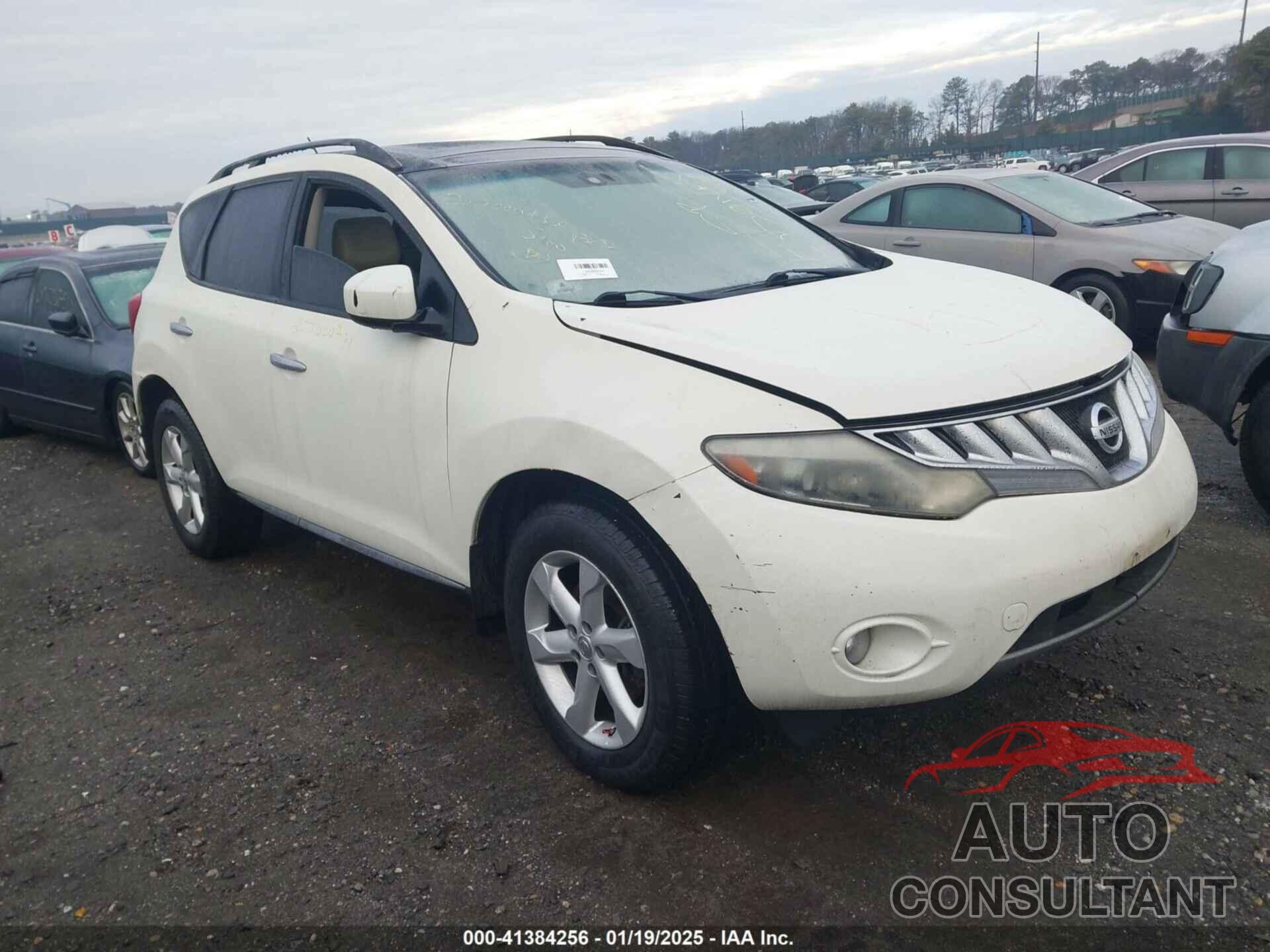 NISSAN MURANO 2010 - JN8AZ1MW8AW117567