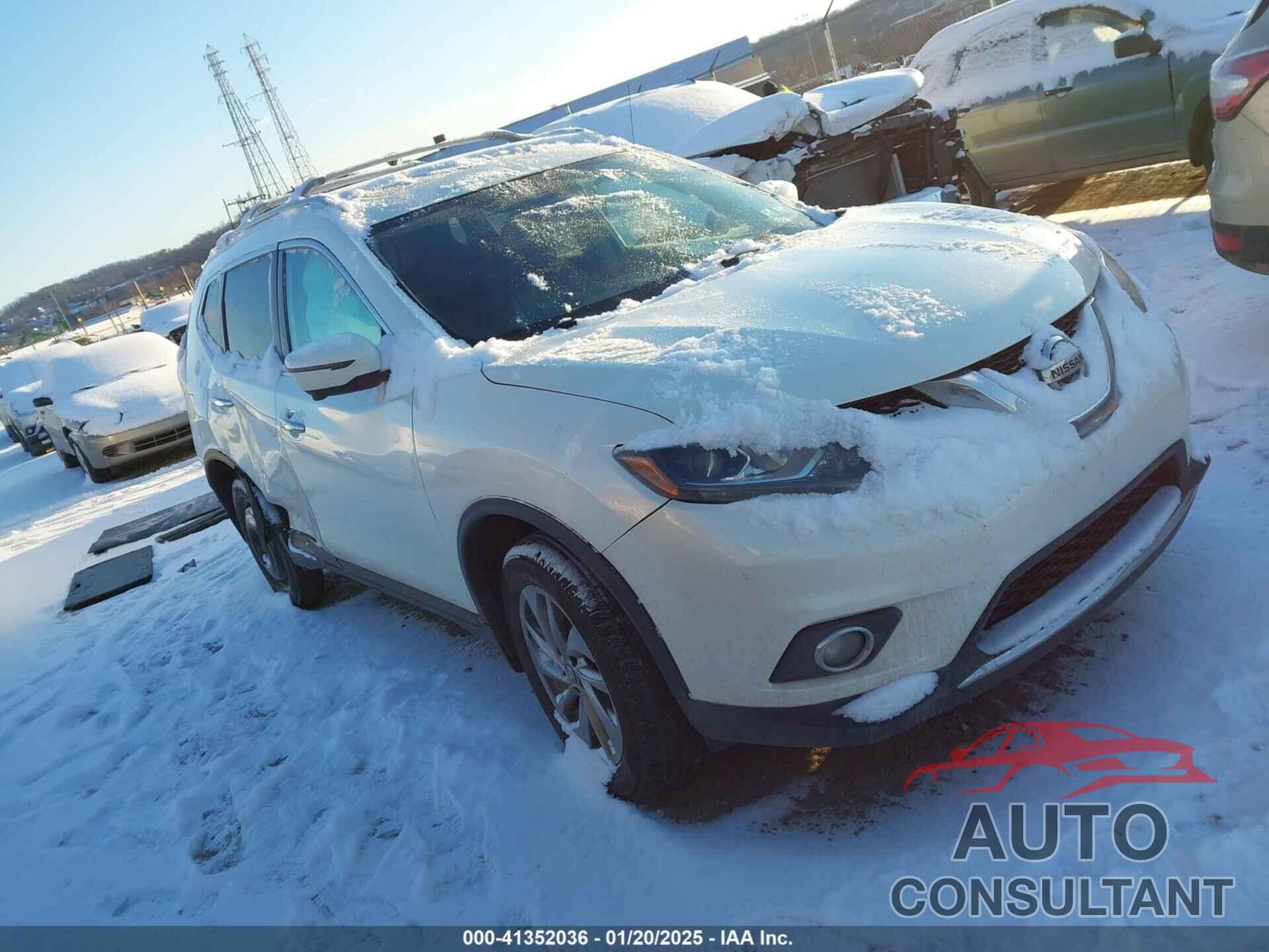 NISSAN ROGUE 2016 - 5N1AT2MV4GC873266
