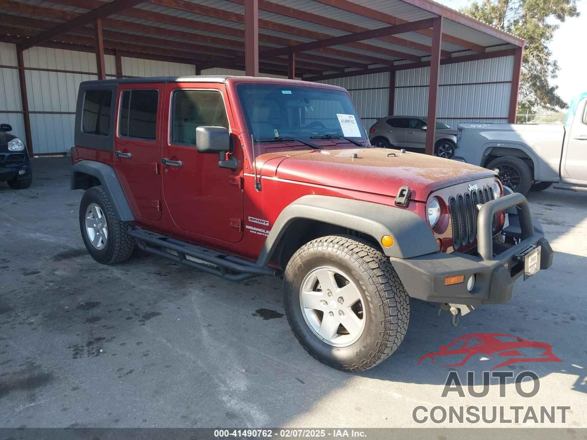 JEEP WRANGLER UNLIMITED 2010 - 1J4BA3H10AL217546