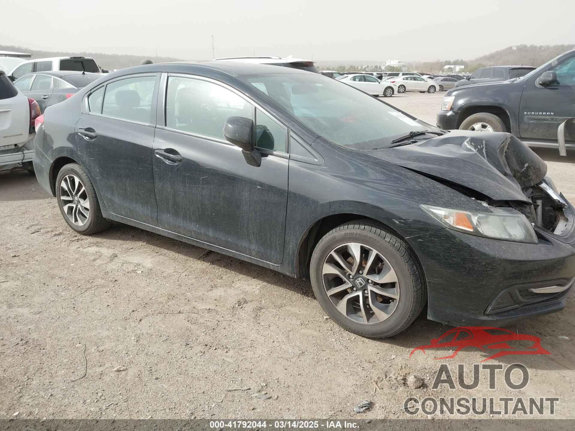 HONDA CIVIC 2013 - 19XFB2F86DE252166