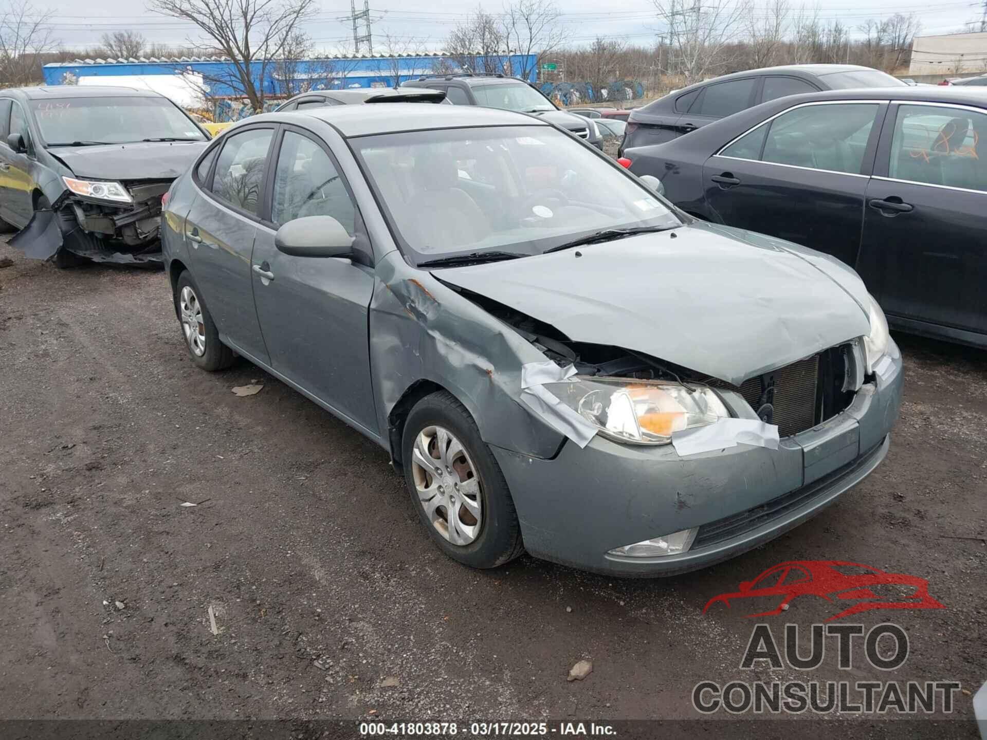 HYUNDAI ELANTRA 2010 - KMHDU4AD8AU906532