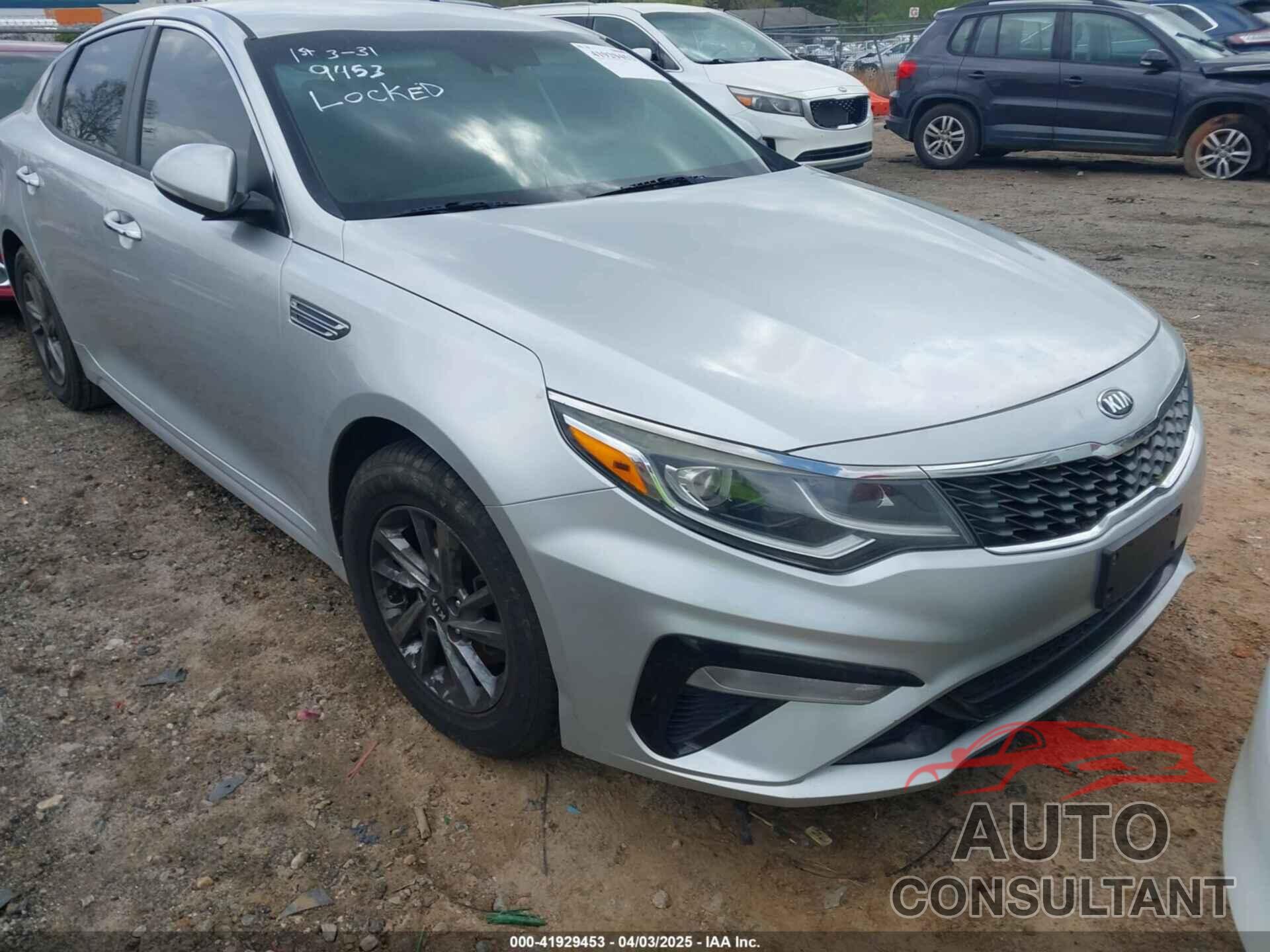 KIA OPTIMA 2019 - 5XXGT4L38KG282523
