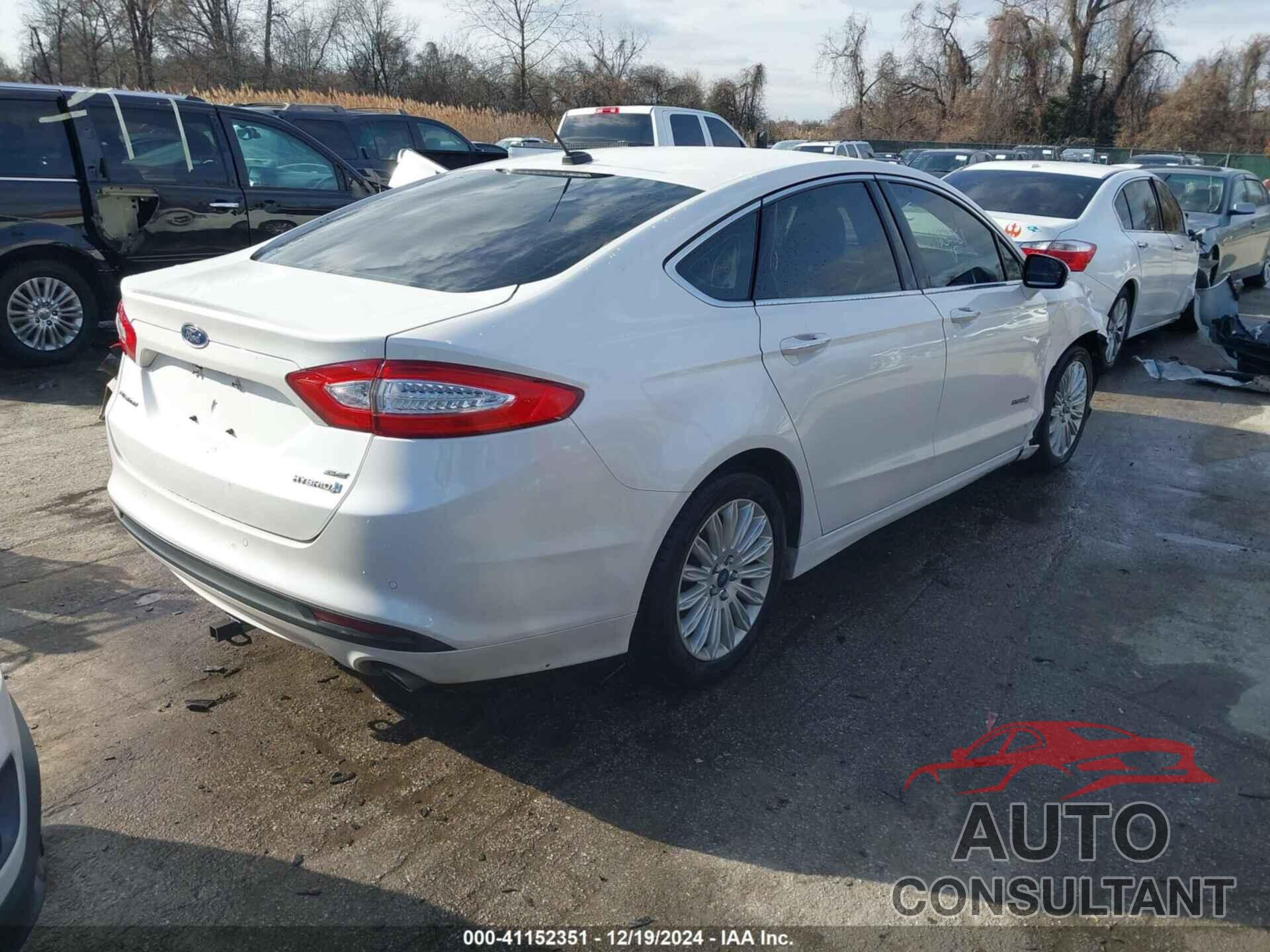 FORD FUSION HYBRID 2015 - 3FA6P0LU7FR189412