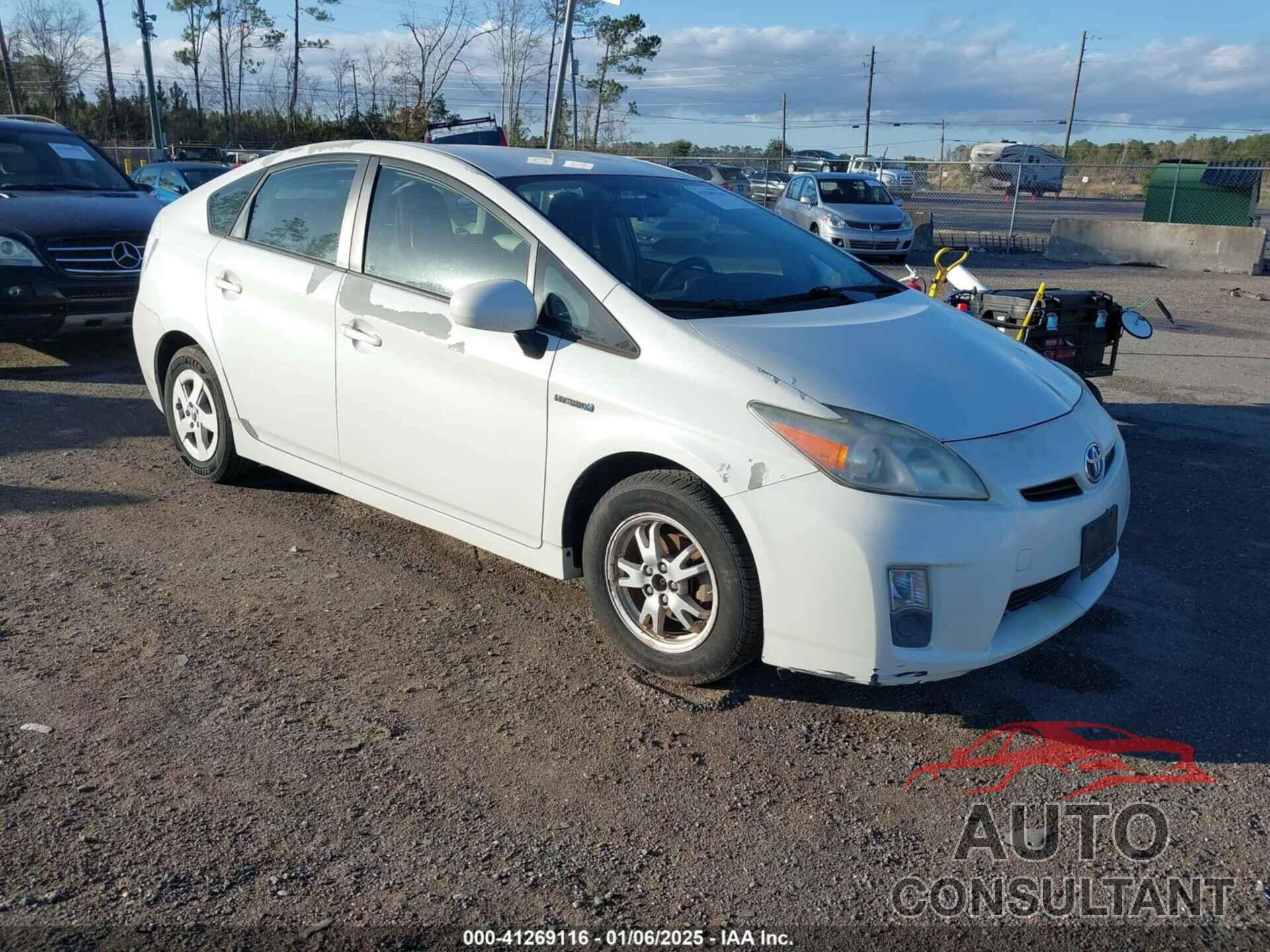 TOYOTA PRIUS 2010 - JTDKN3DU6A0018416