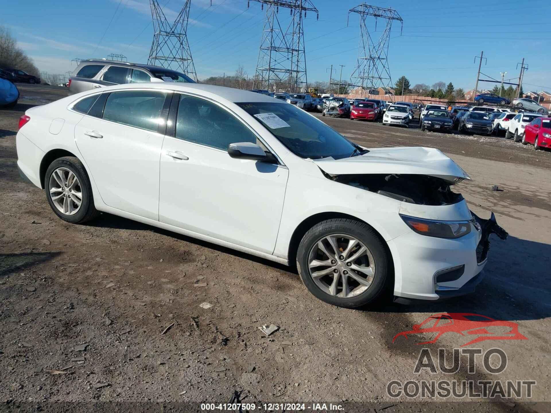 CHEVROLET MALIBU 2017 - 1G1ZE5ST6HF293868