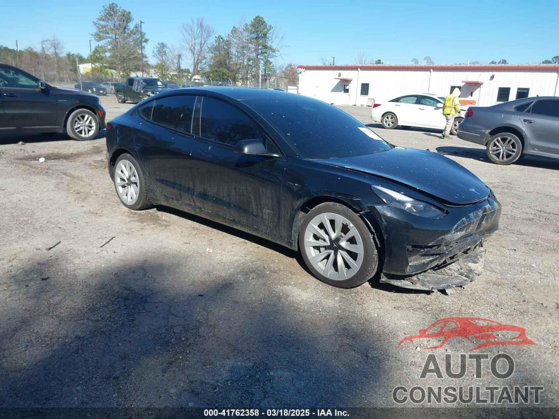 TESLA MODEL 3 2022 - 5YJ3E1EA6NF187257