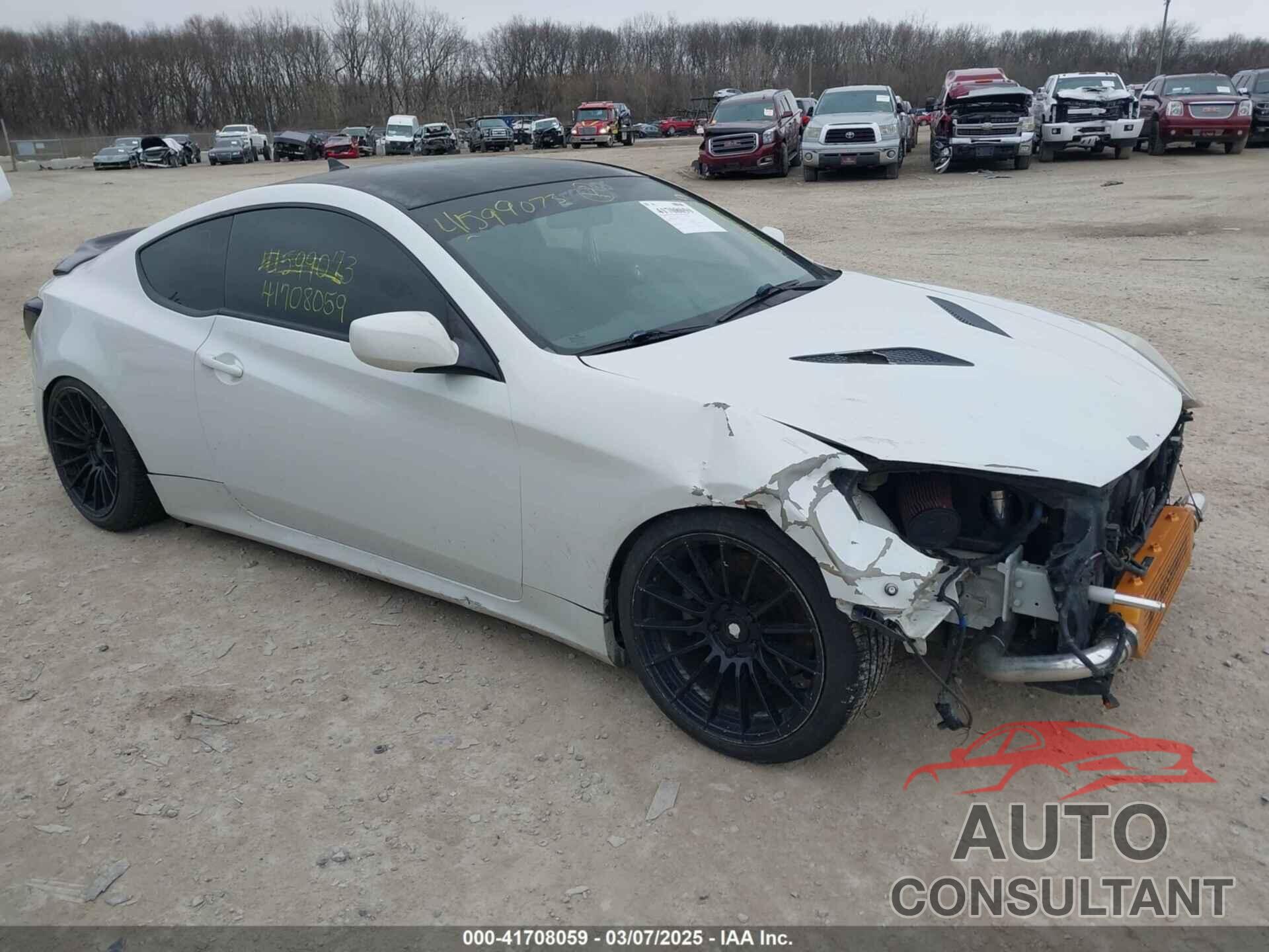 HYUNDAI GENESIS 2013 - KMHHT6KD8DU105635