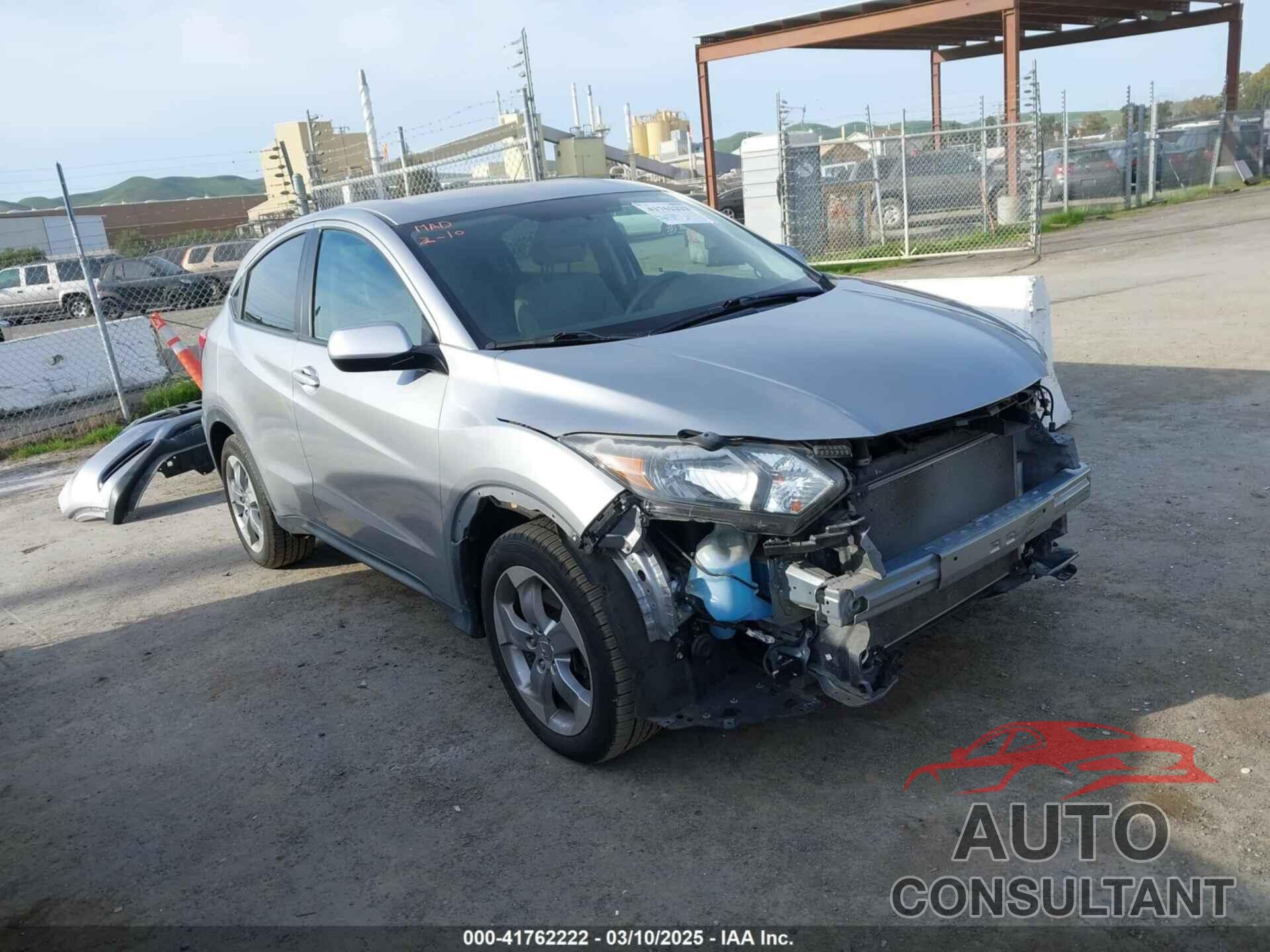 HONDA HR-V 2017 - 3CZRU5H34HG708308