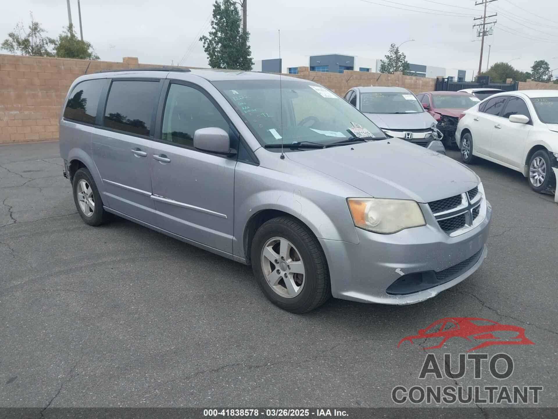 DODGE GRAND CARAVAN 2013 - 2C4RDGCG9DR576324