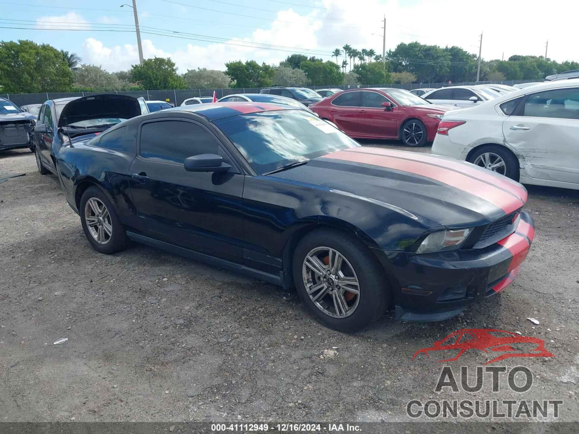 FORD MUSTANG 2012 - 1ZVBP8AM0C5258494