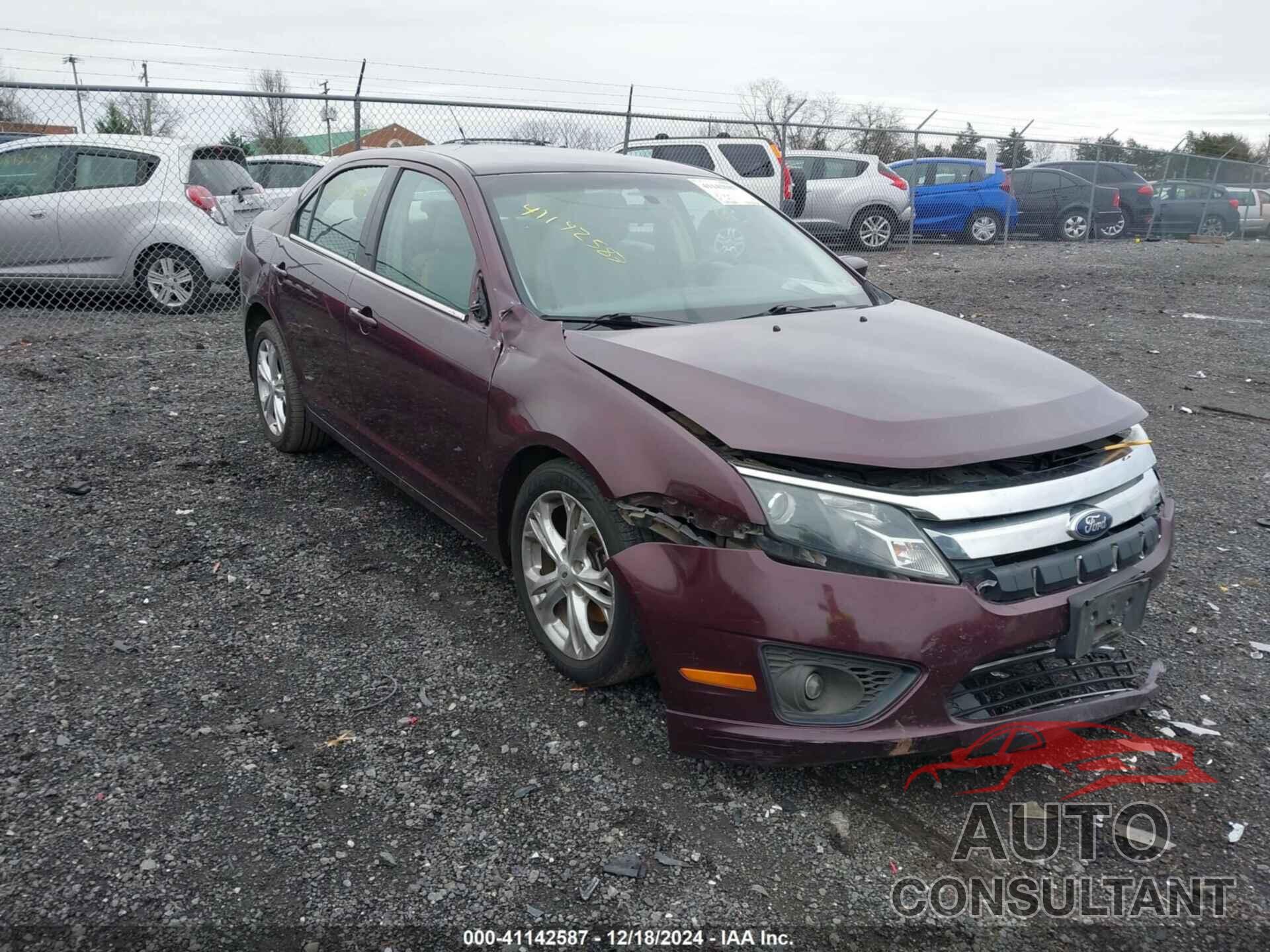 FORD FUSION 2012 - 3FAHP0HA2CR388628