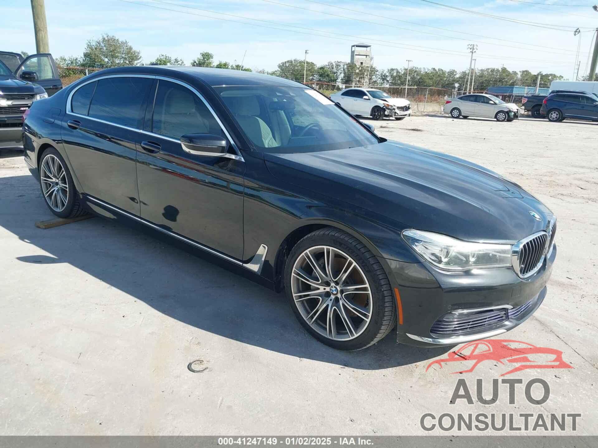 BMW 740I 2016 - WBA7E2C5XGG548136