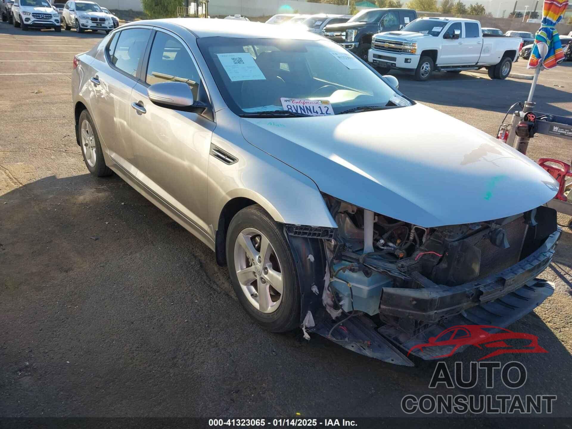 KIA OPTIMA 2014 - KNAGM4A72E5466350