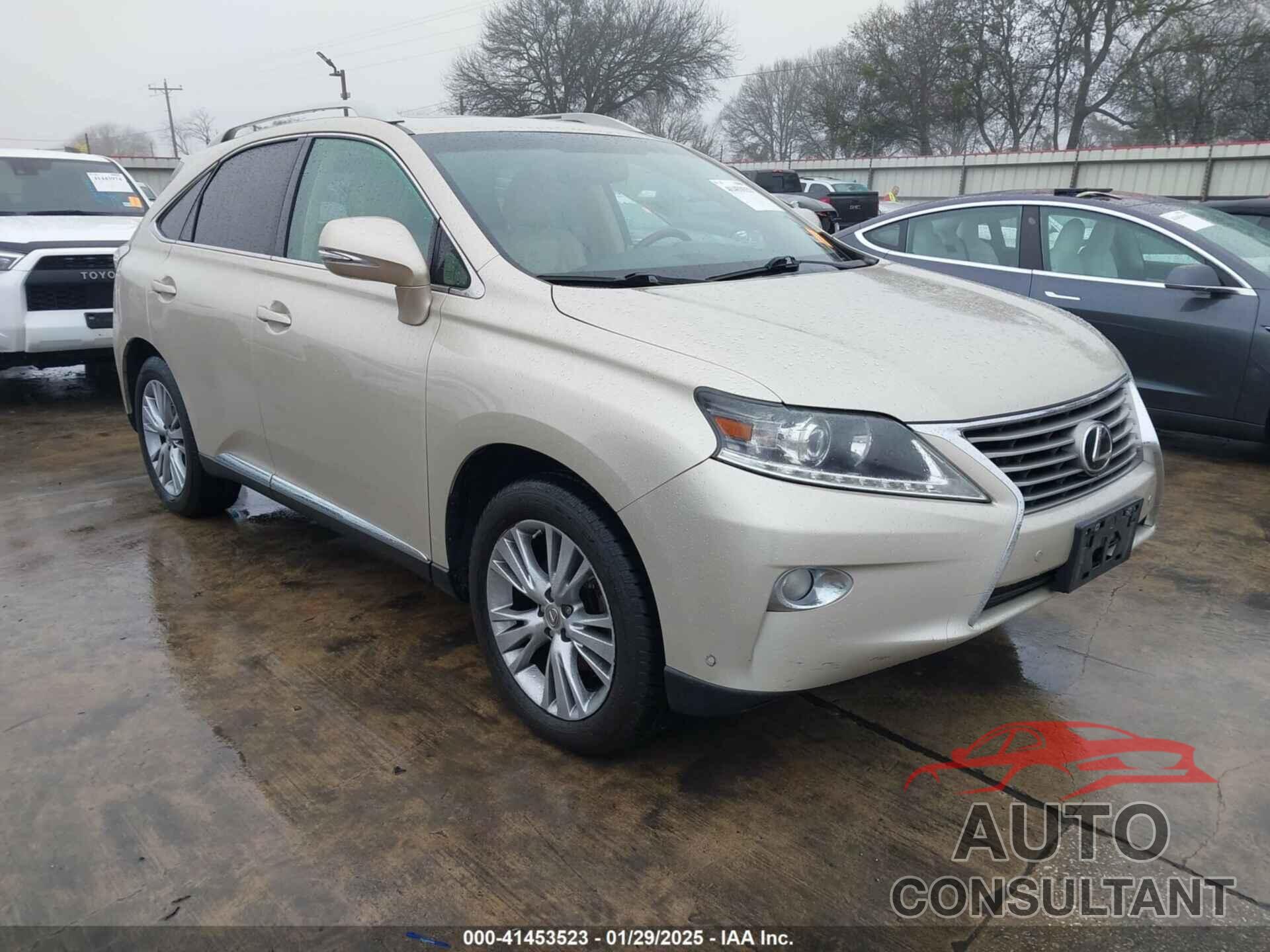 LEXUS RX 350 2013 - 2T2ZK1BA0DC120725