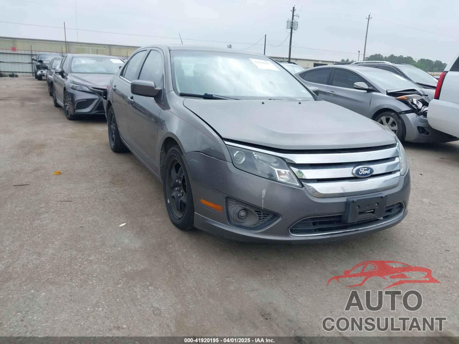 FORD FUSION 2011 - 3FAHP0HA7BR184194