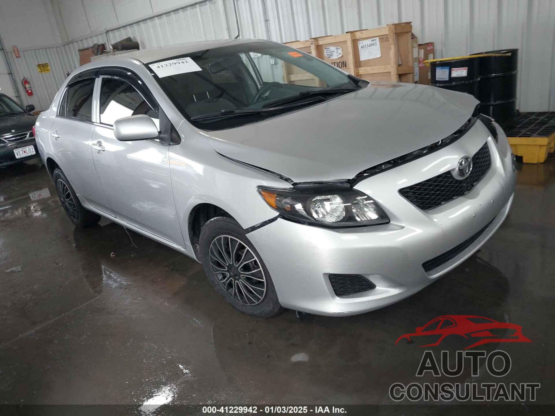 TOYOTA COROLLA 2009 - JTDBL40E699070808