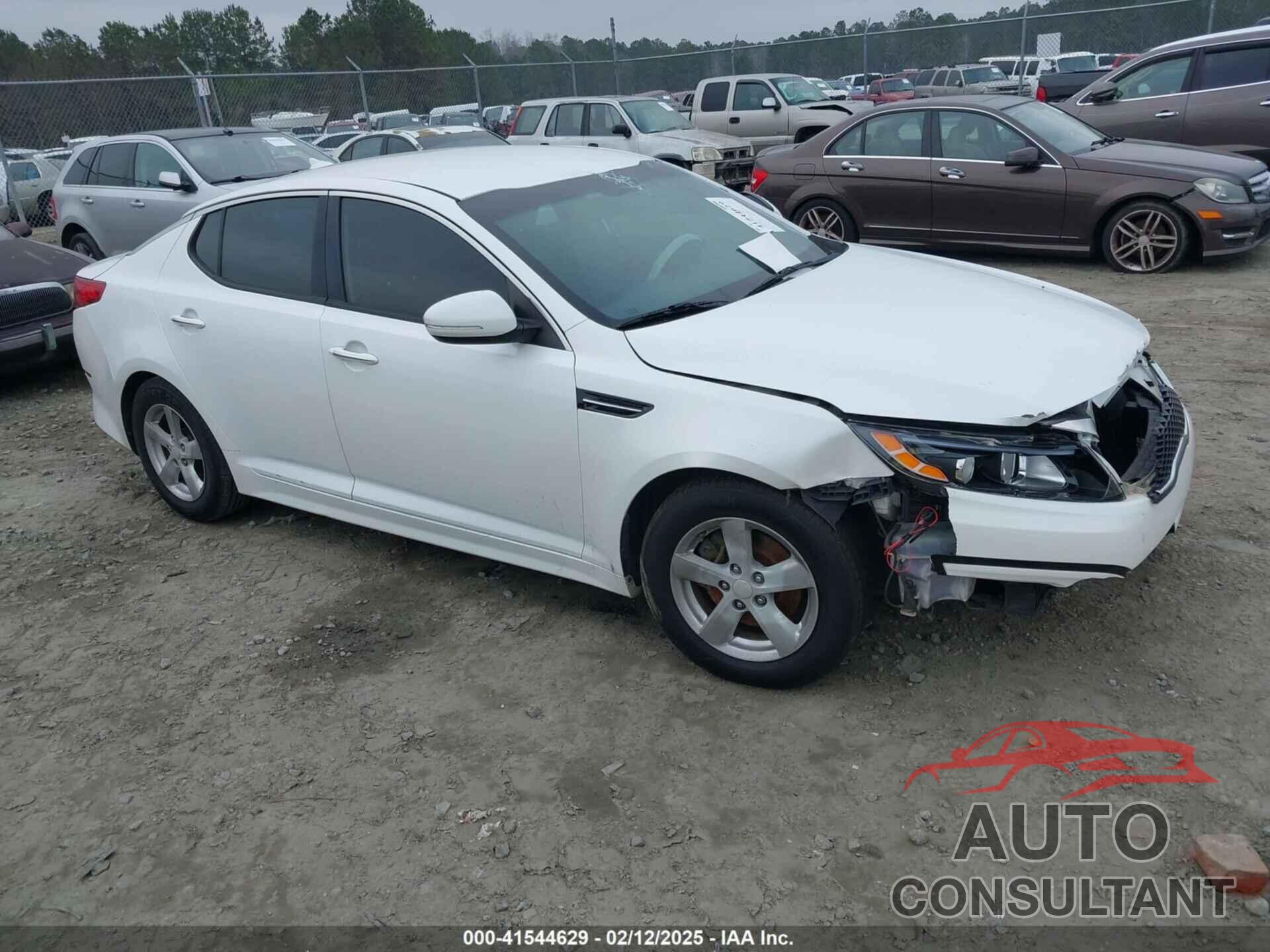 KIA OPTIMA 2015 - KNAGM4A72F5605104