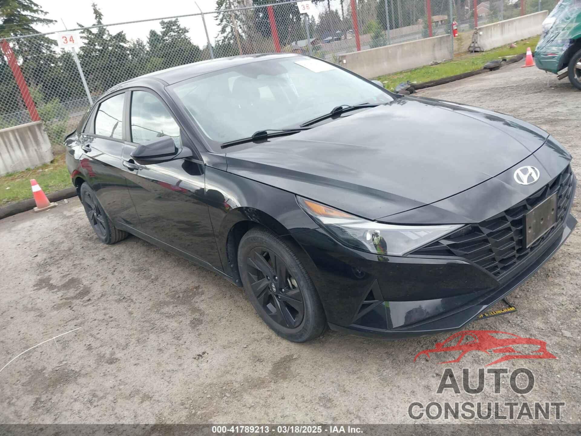 HYUNDAI ELANTRA 2021 - 5NPLM4AG5MH038661