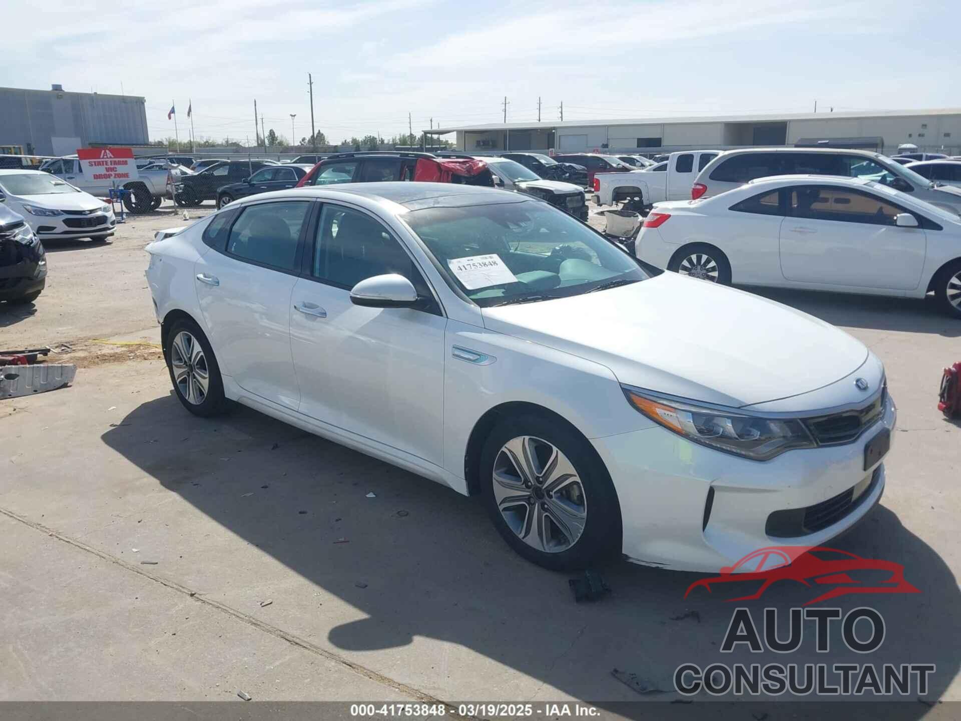 KIA OPTIMA HYBRID 2017 - KNAGU4LC5H5004864
