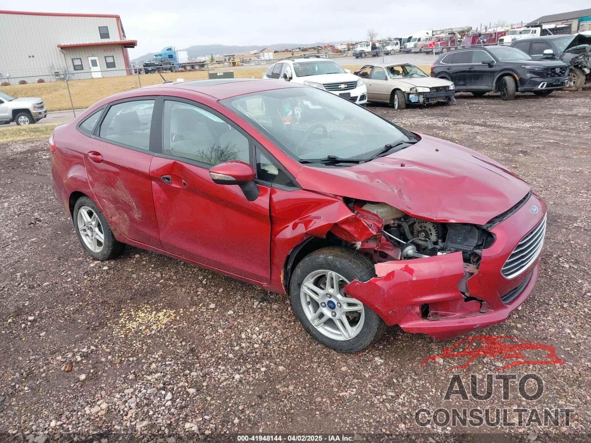 FORD FIESTA 2017 - 3FADP4BJ6HM167889