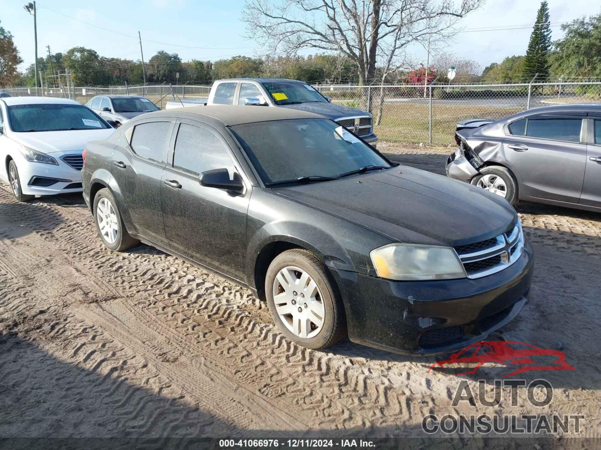 DODGE AVENGER 2012 - 1C3CDZAB6CN235522