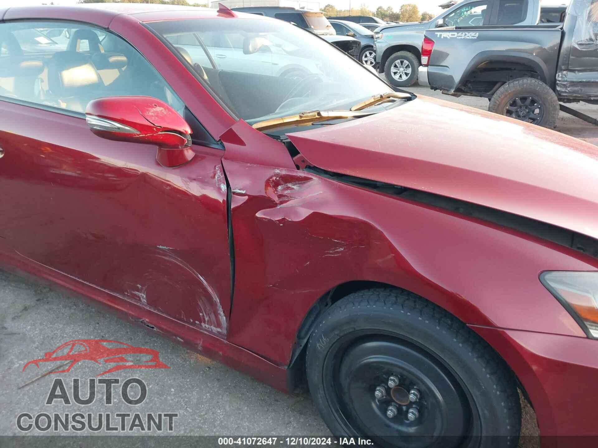 LEXUS IS 250C 2012 - JTHFF2C2XC2526564