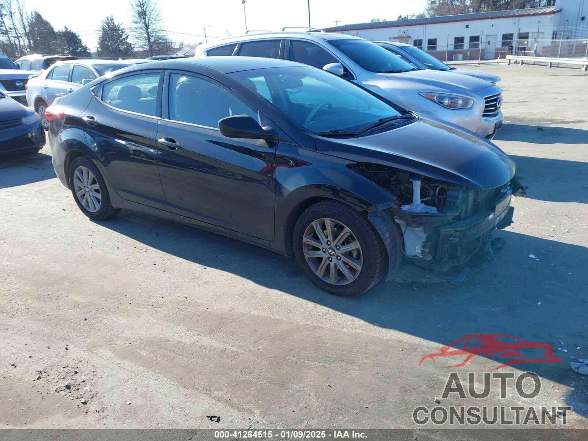 HYUNDAI ELANTRA 2014 - 5NPDH4AE0EH476741