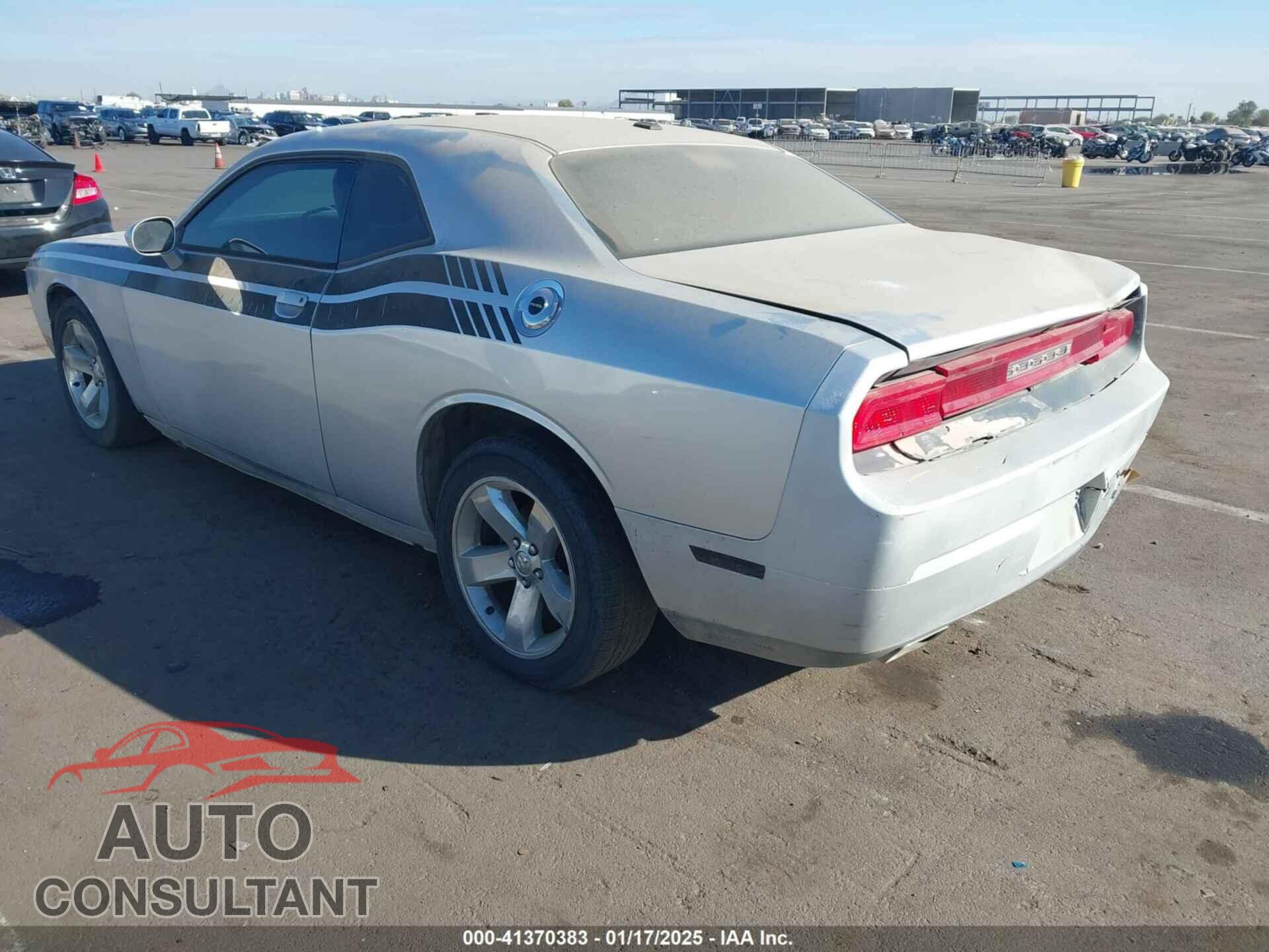DODGE CHALLENGER 2012 - 2C3CDYAG3CH158462