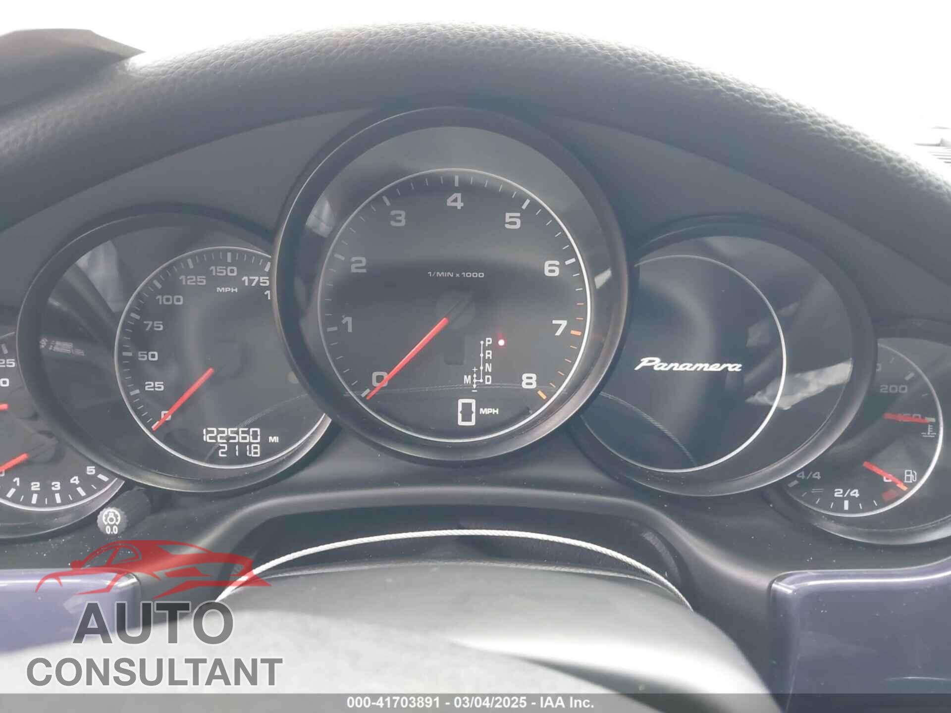 PORSCHE PANAMERA 2011 - WP0AA2A77BL021664