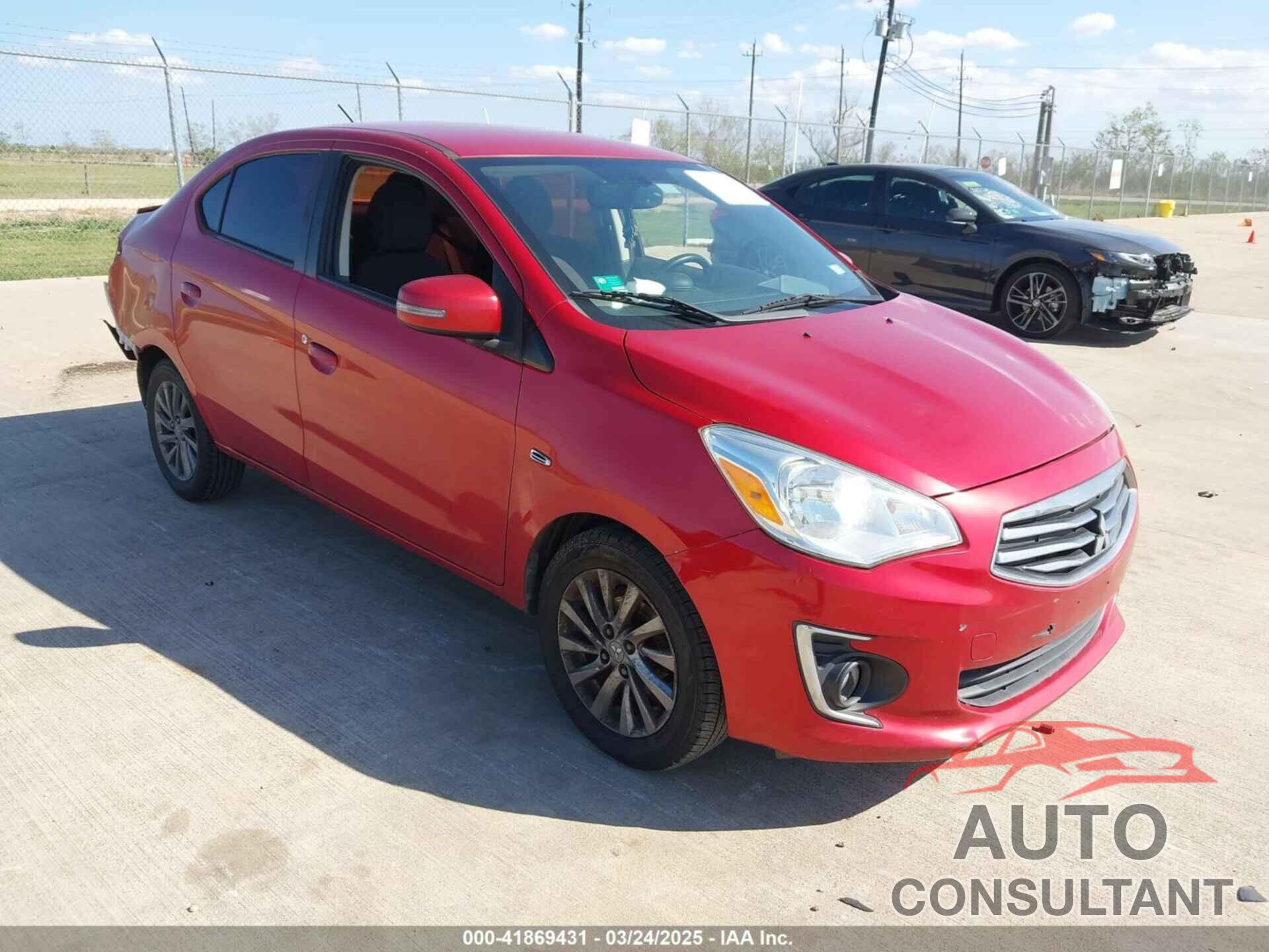 MITSUBISHI MIRAGE G4 2018 - ML32F4FJ7JHF10708