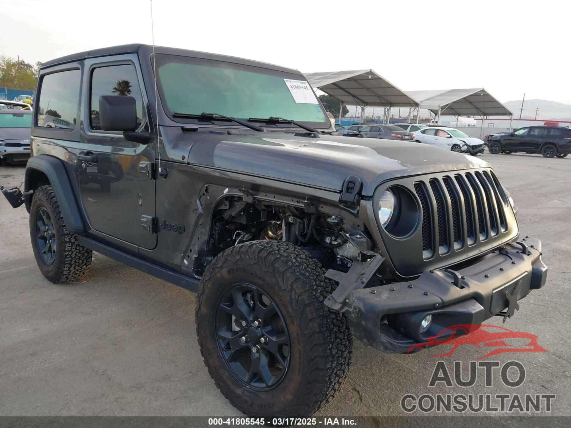 JEEP WRANGLER 2022 - 1C4GJXAGXNW258207