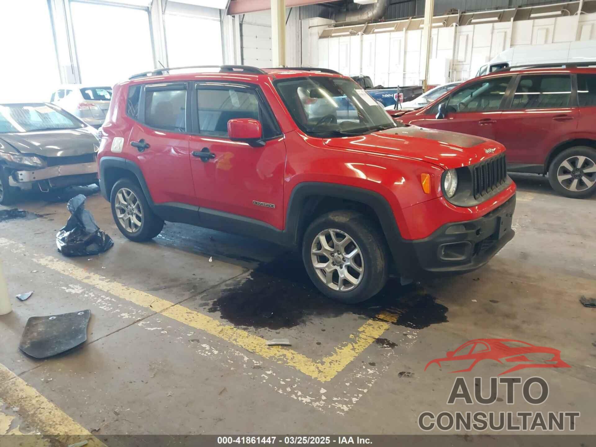 JEEP RENEGADE 2016 - ZACCJBBT4GPD69901