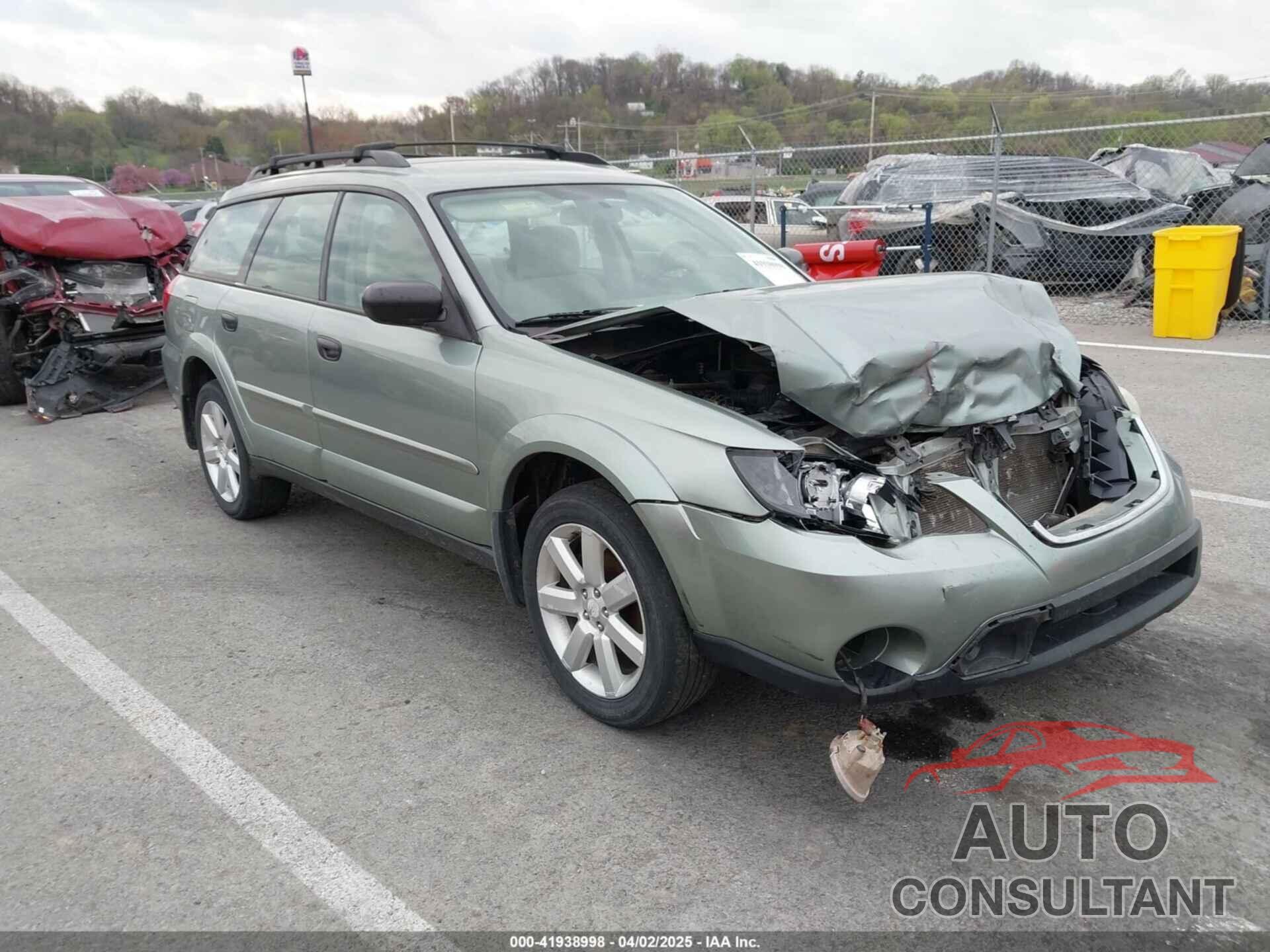 SUBARU OUTBACK 2009 - 4S4BP61C797336020