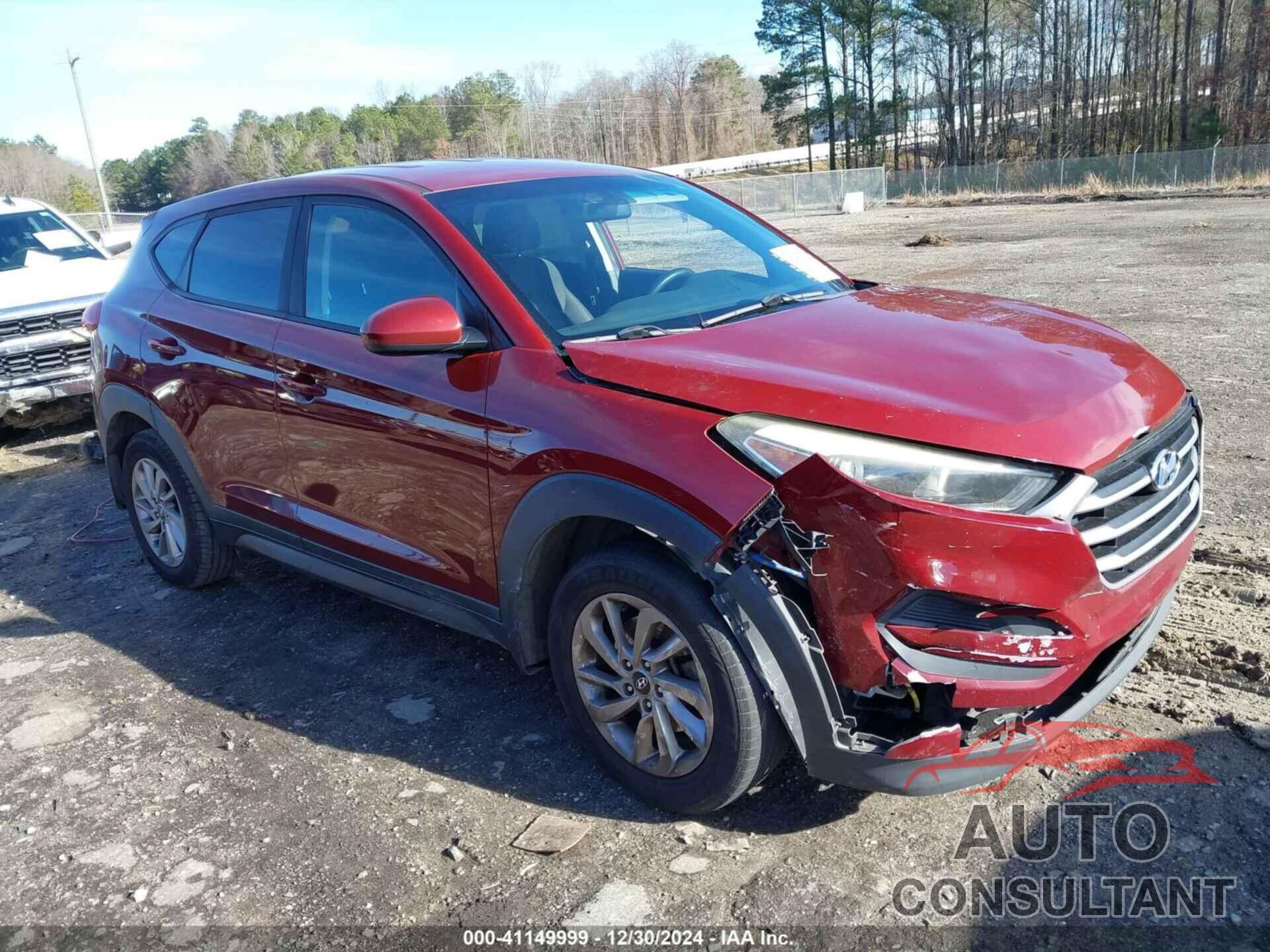 HYUNDAI TUCSON 2018 - KM8J23A45JU810165