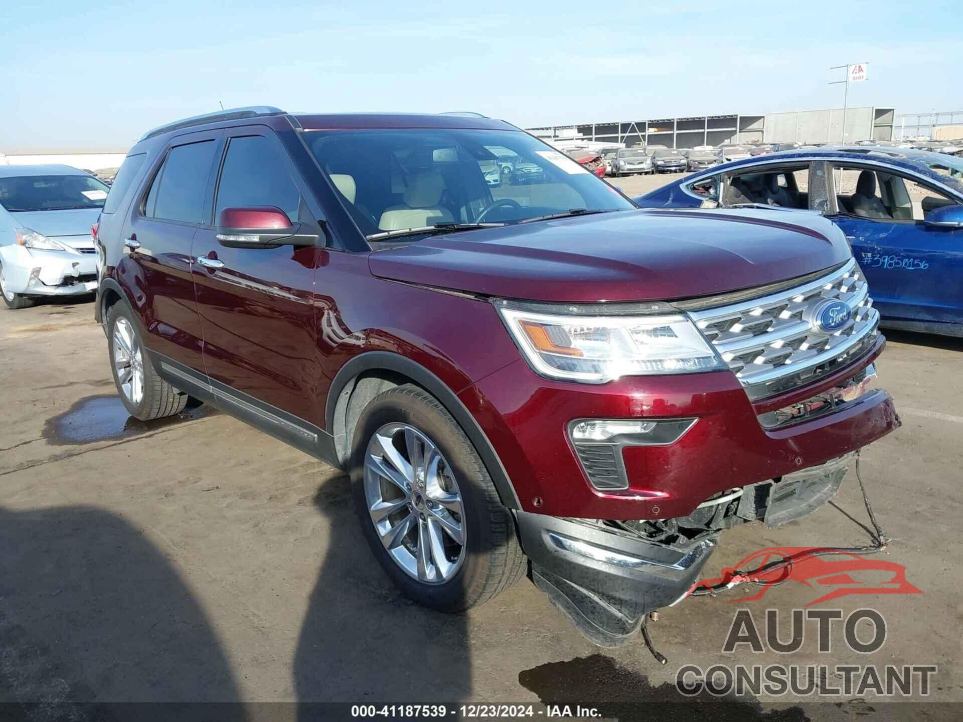 FORD EXPLORER 2018 - 1FM5K7F82JGB56874