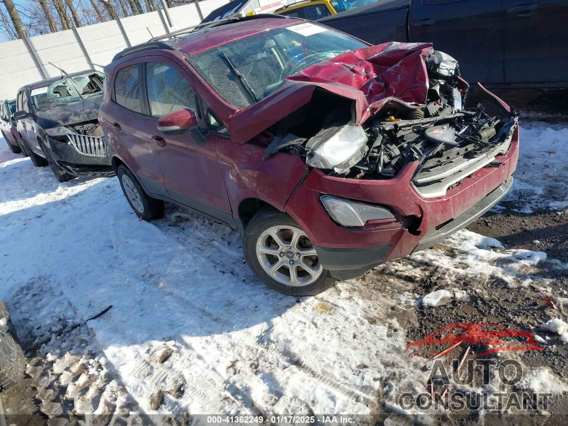 FORD ECOSPORT 2019 - MAJ6S3GL5KC286683