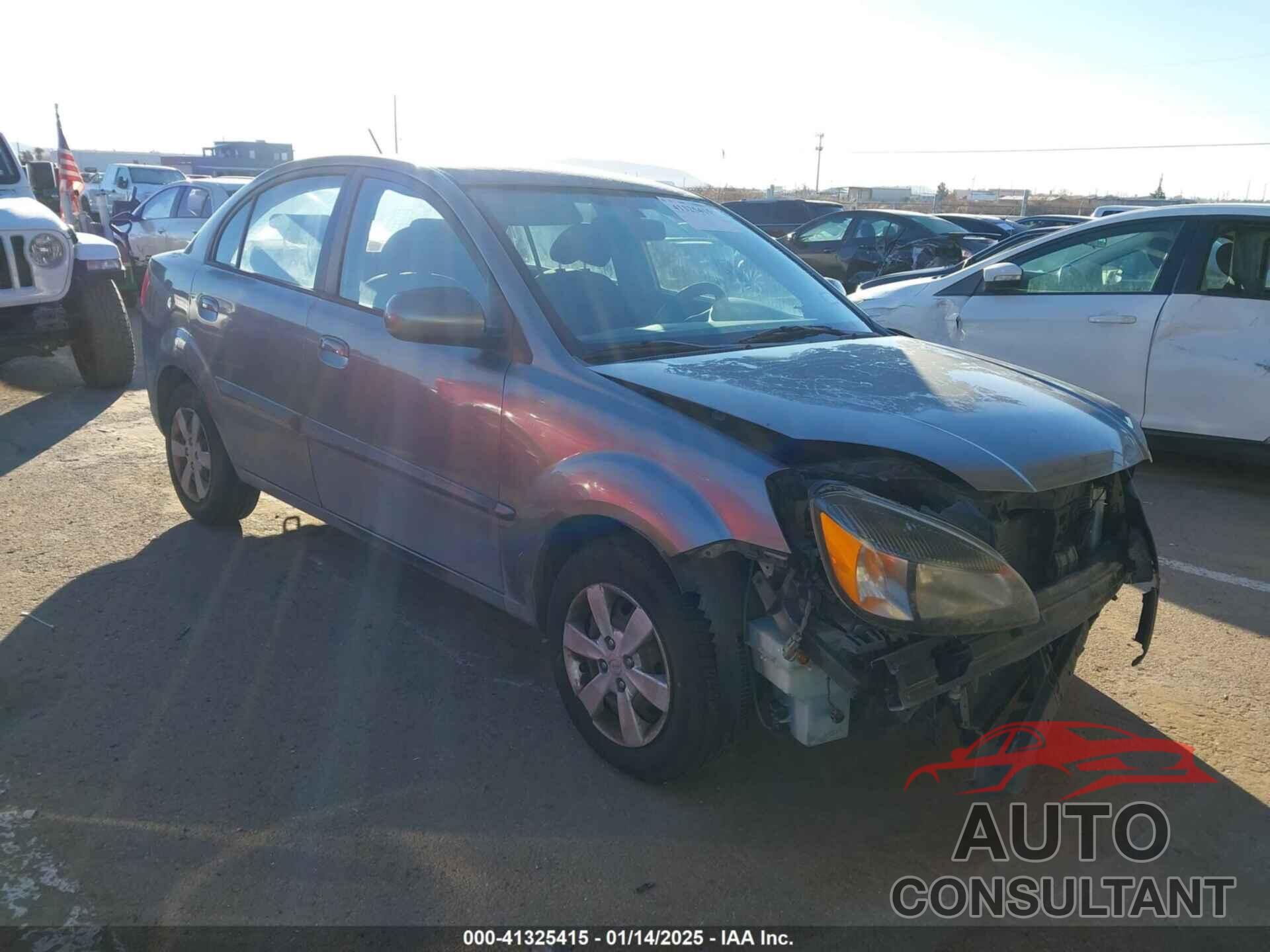 KIA RIO 2010 - KNADH4A36A6629784
