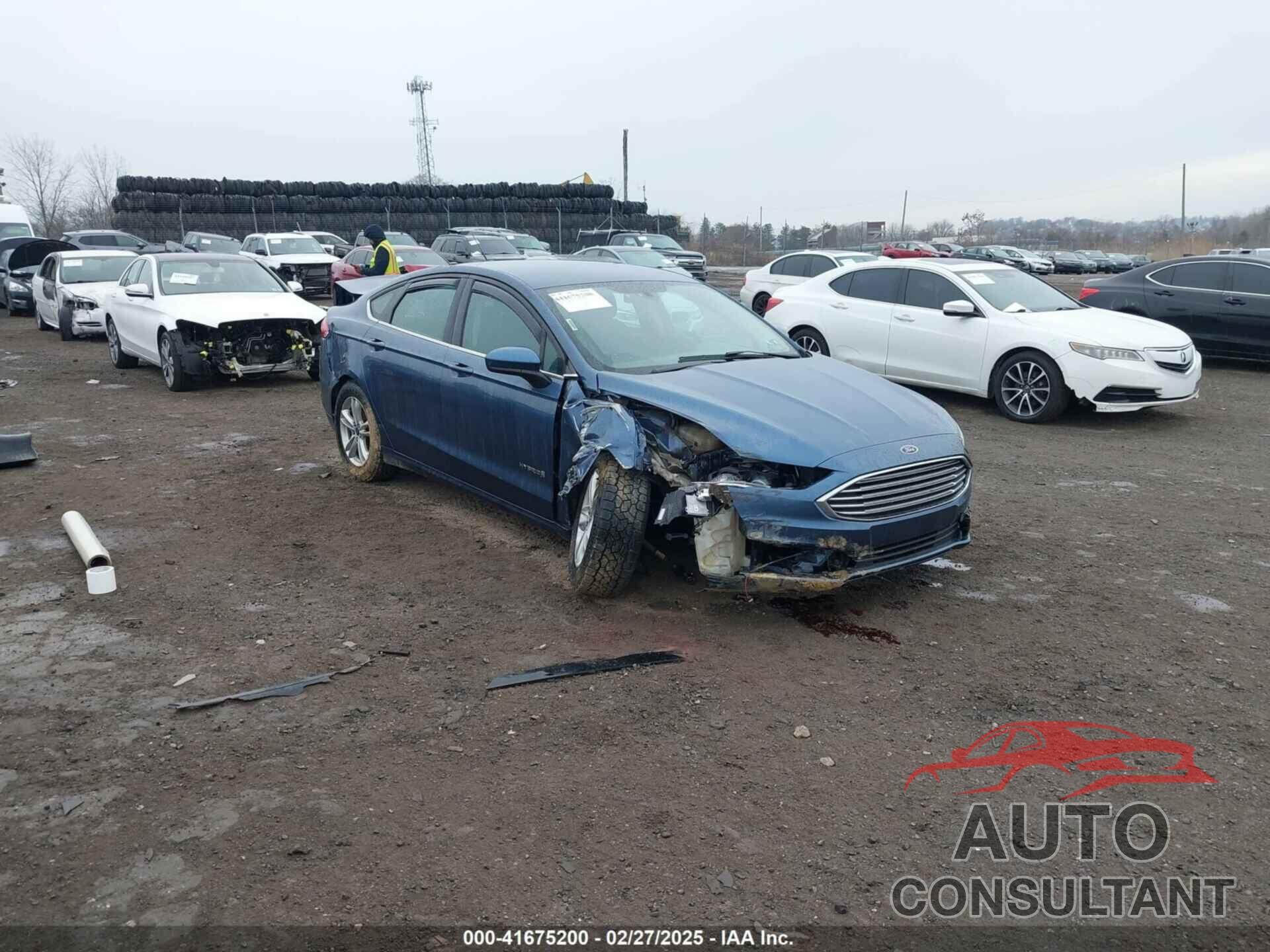 FORD FUSION HYBRID 2018 - 3FA6P0LU3JR116904